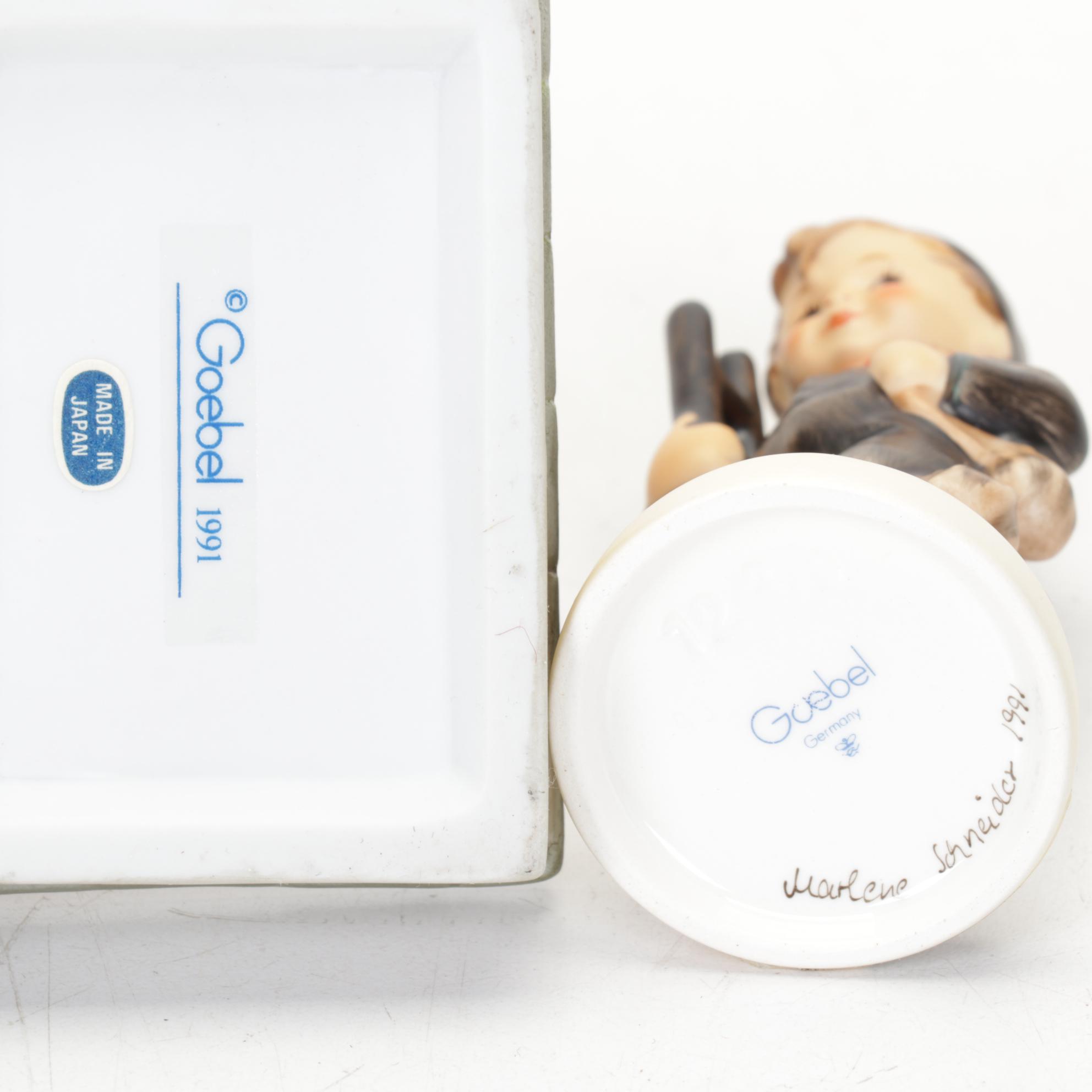 Goebel "Crossroads," "Chimney Sweep," "Checkpoint Charlie" Hummel Figurines