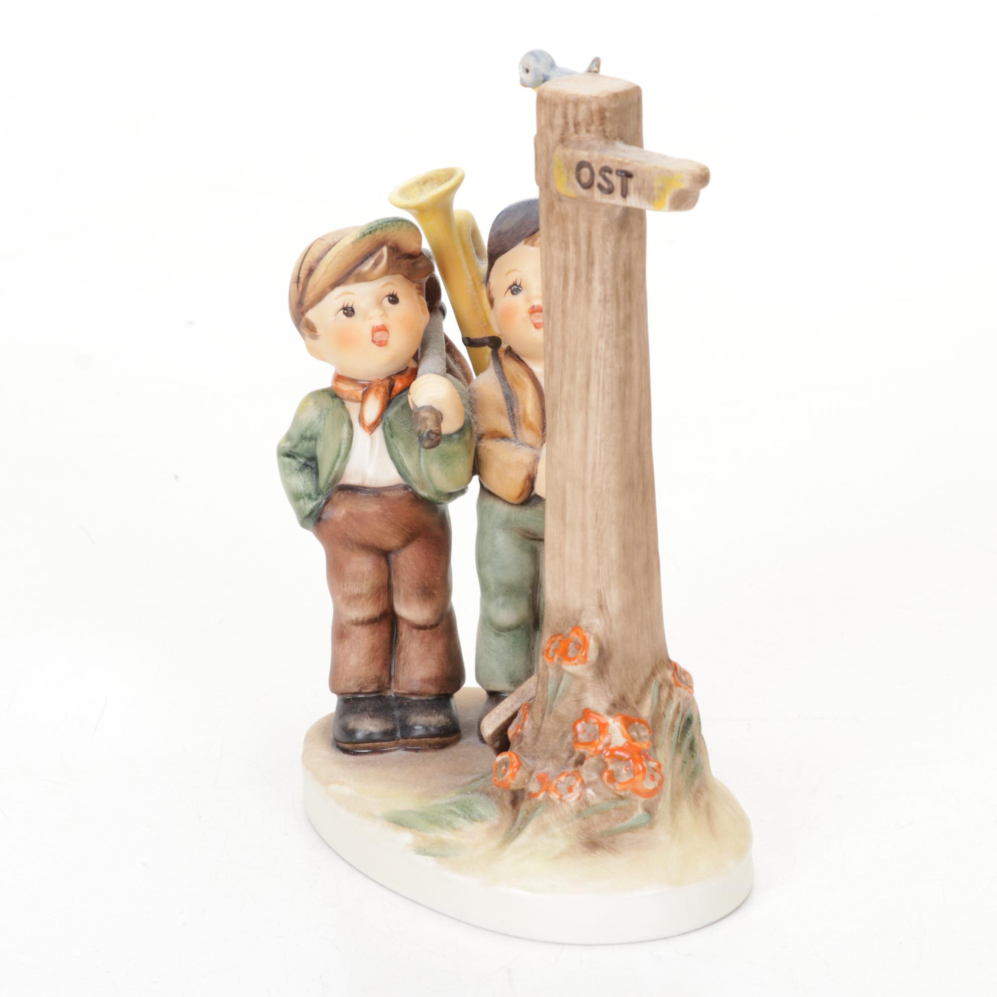 Goebel "Crossroads," "Chimney Sweep," "Checkpoint Charlie" Hummel Figurines