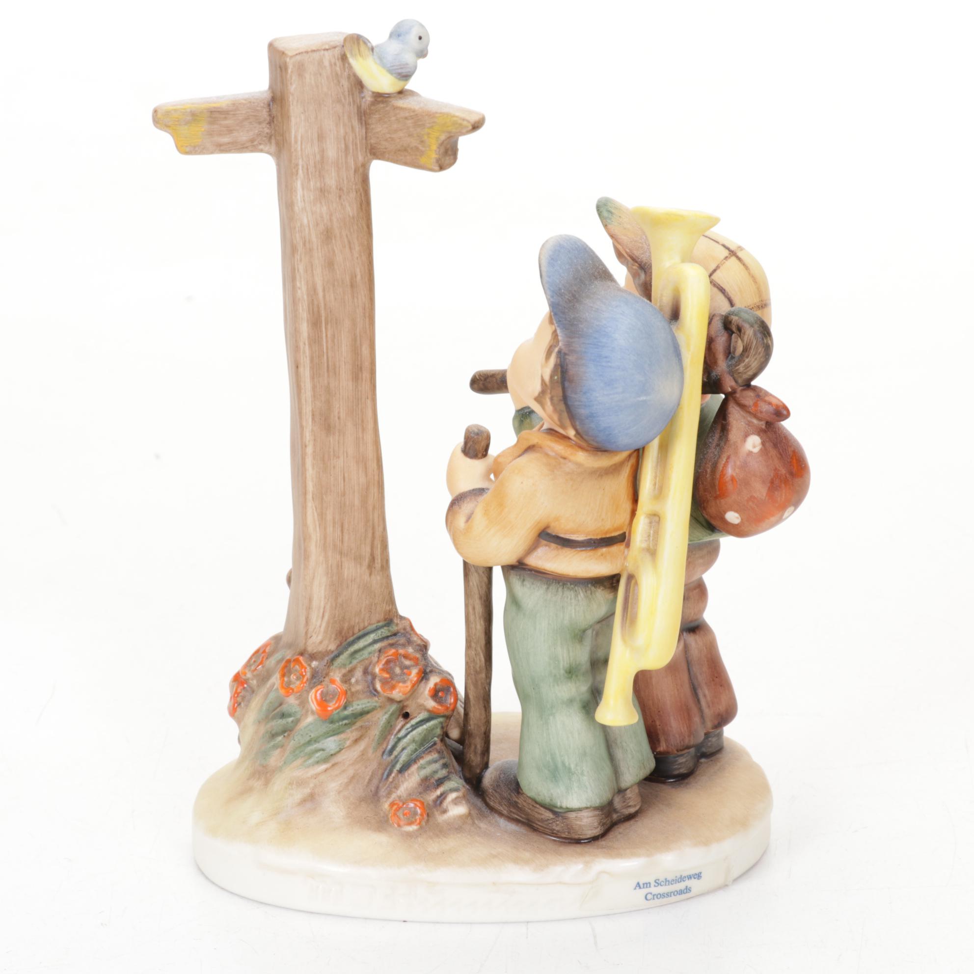 Goebel "Crossroads," "Chimney Sweep," "Checkpoint Charlie" Hummel Figurines