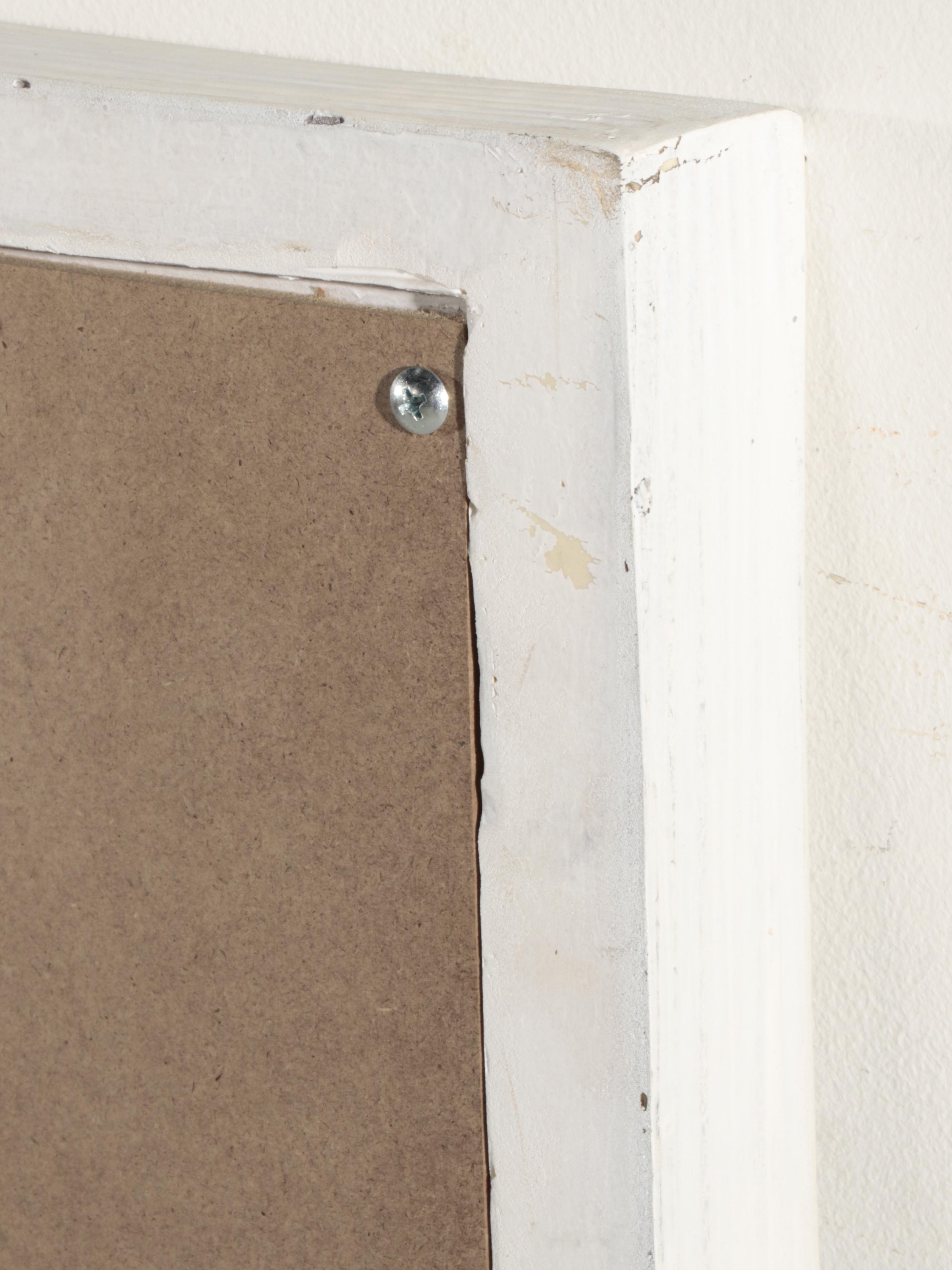 Pair of Ballard Designs "Garden District" Mirrors in Weathered Finish