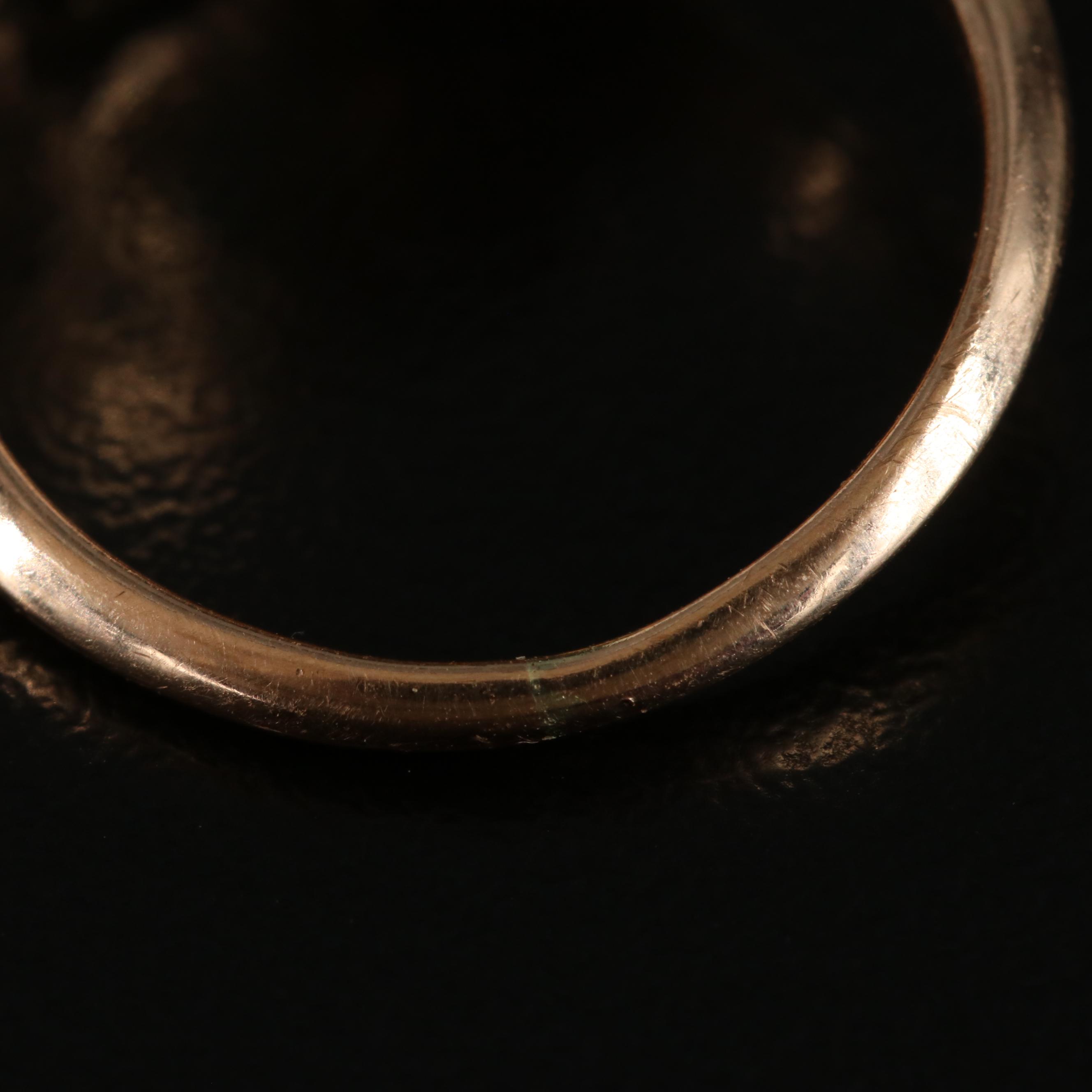 10K Opal and Garnet Glass Doublet Ring