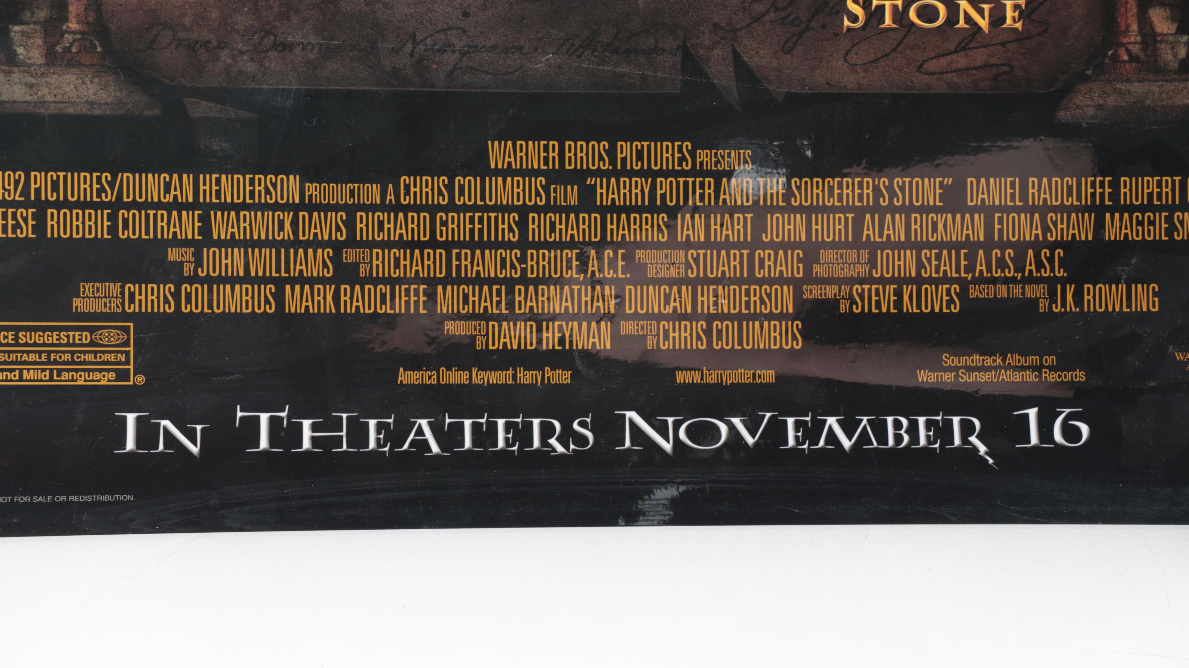 Harry Potter and the Sorcerer's Stone Movie Poster