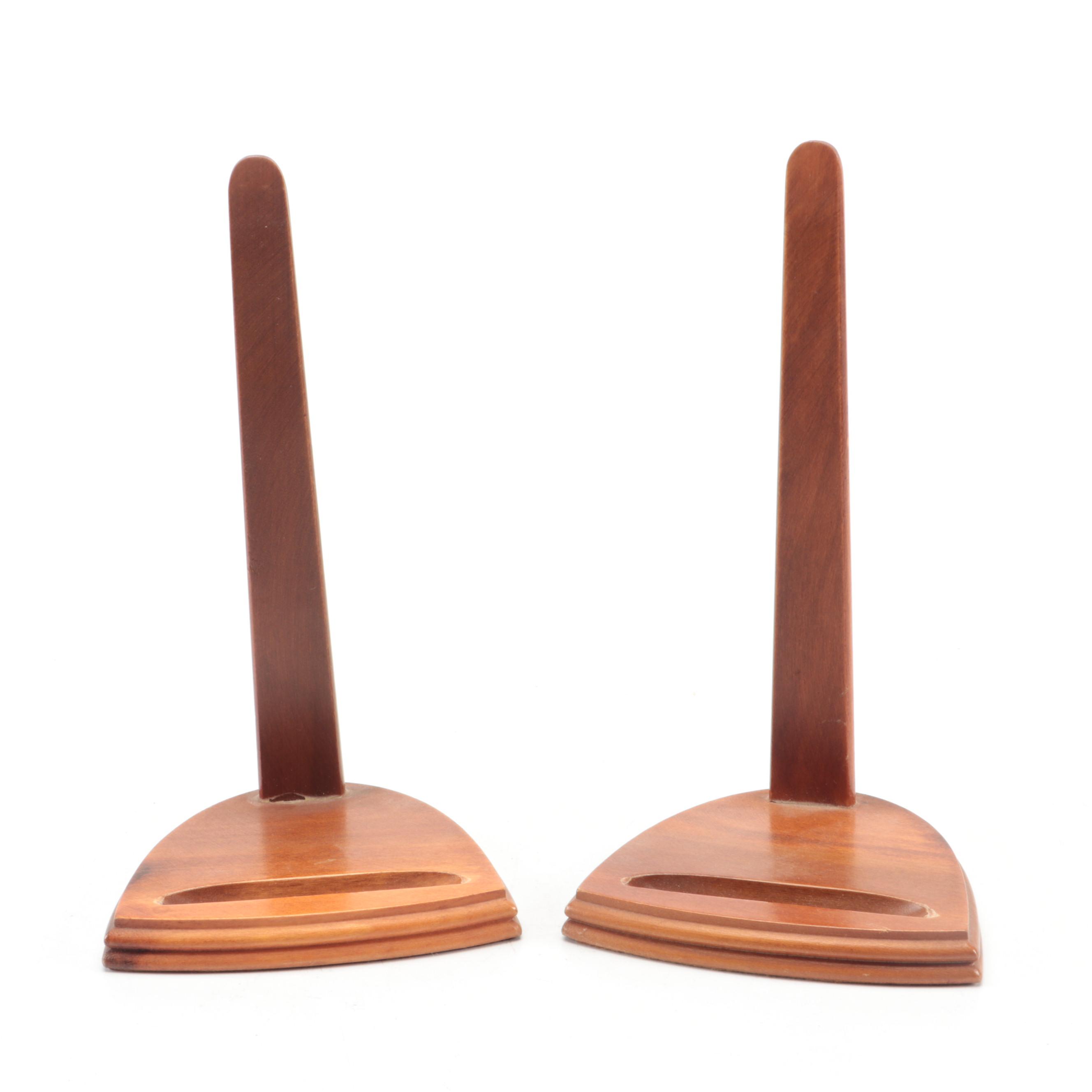 English Hand-Painted Porcelain Armorial Plates