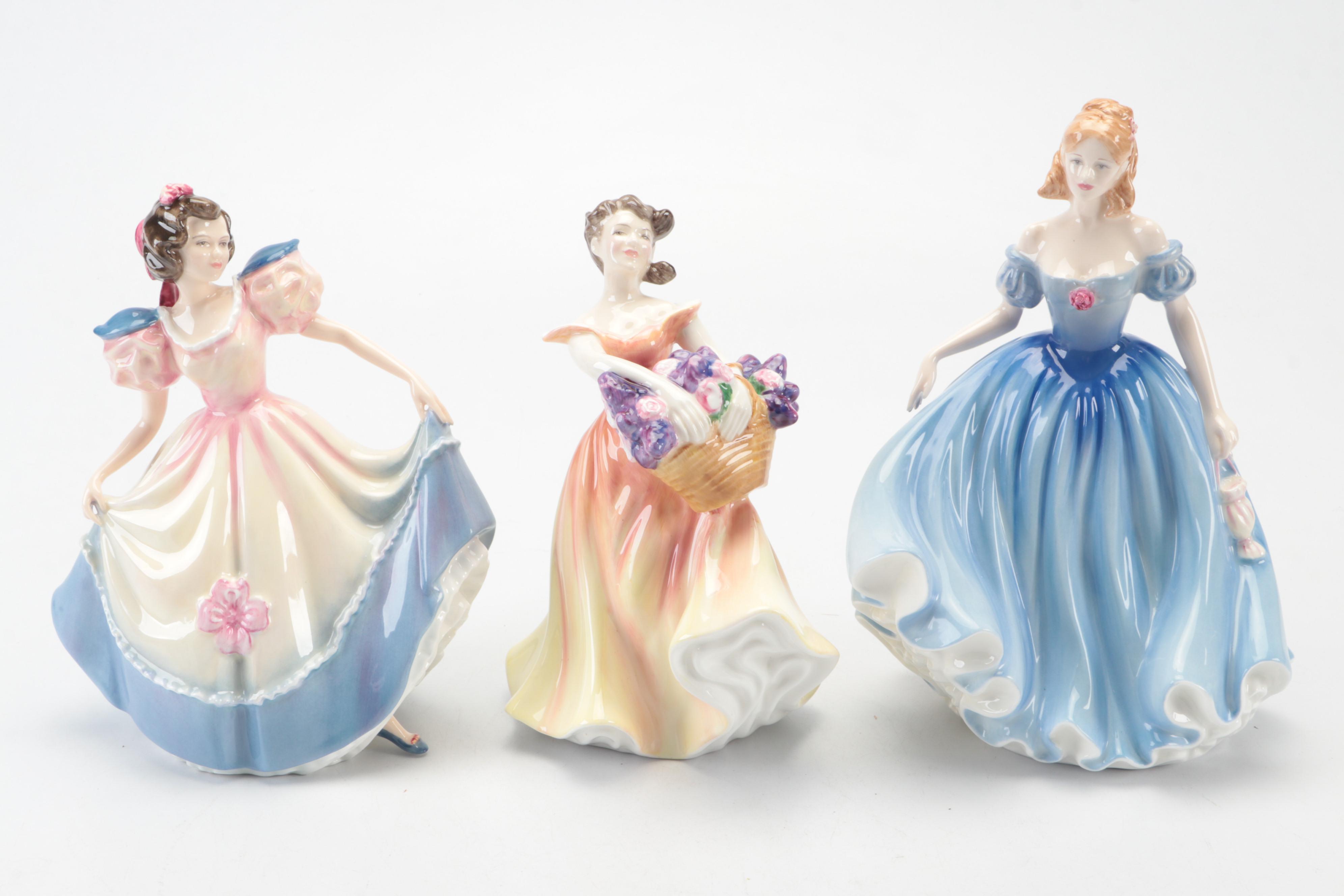 Royal Doulton "Angela" and Other Figurines