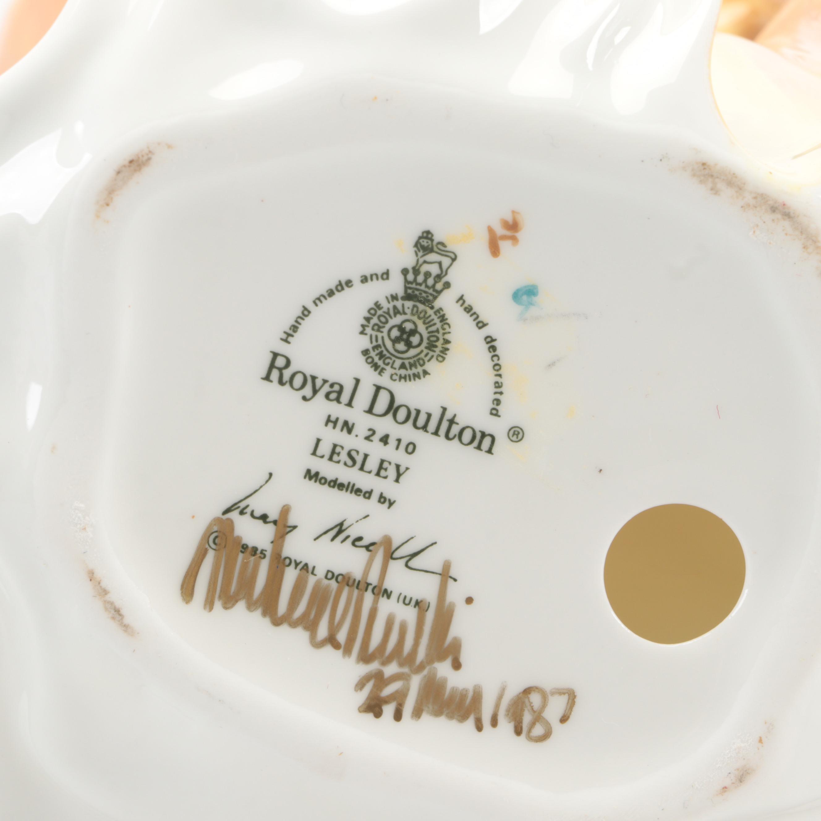 Royal Doulton "Angela" and Other Figurines