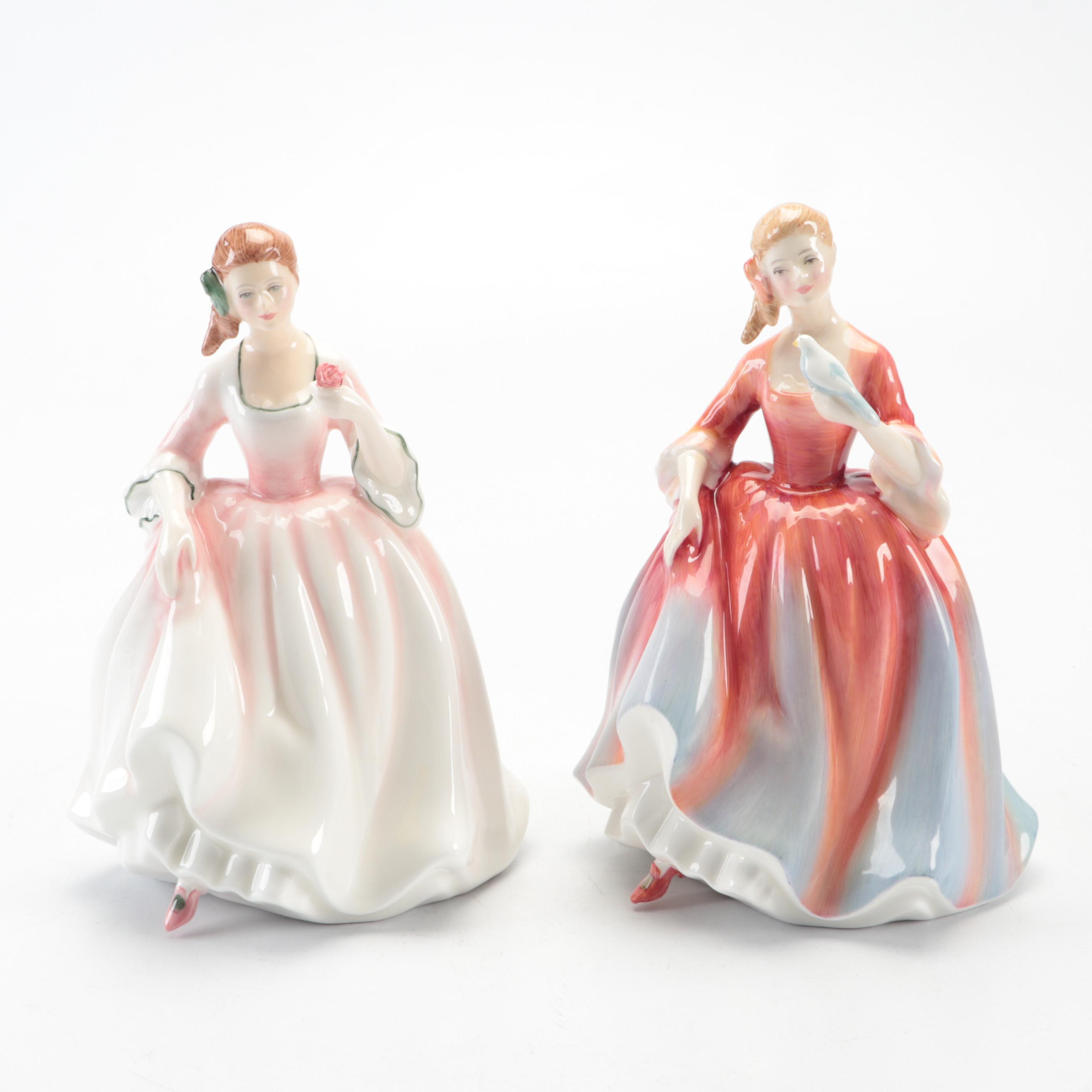 Royal Doulton "Angela" and Other Figurines