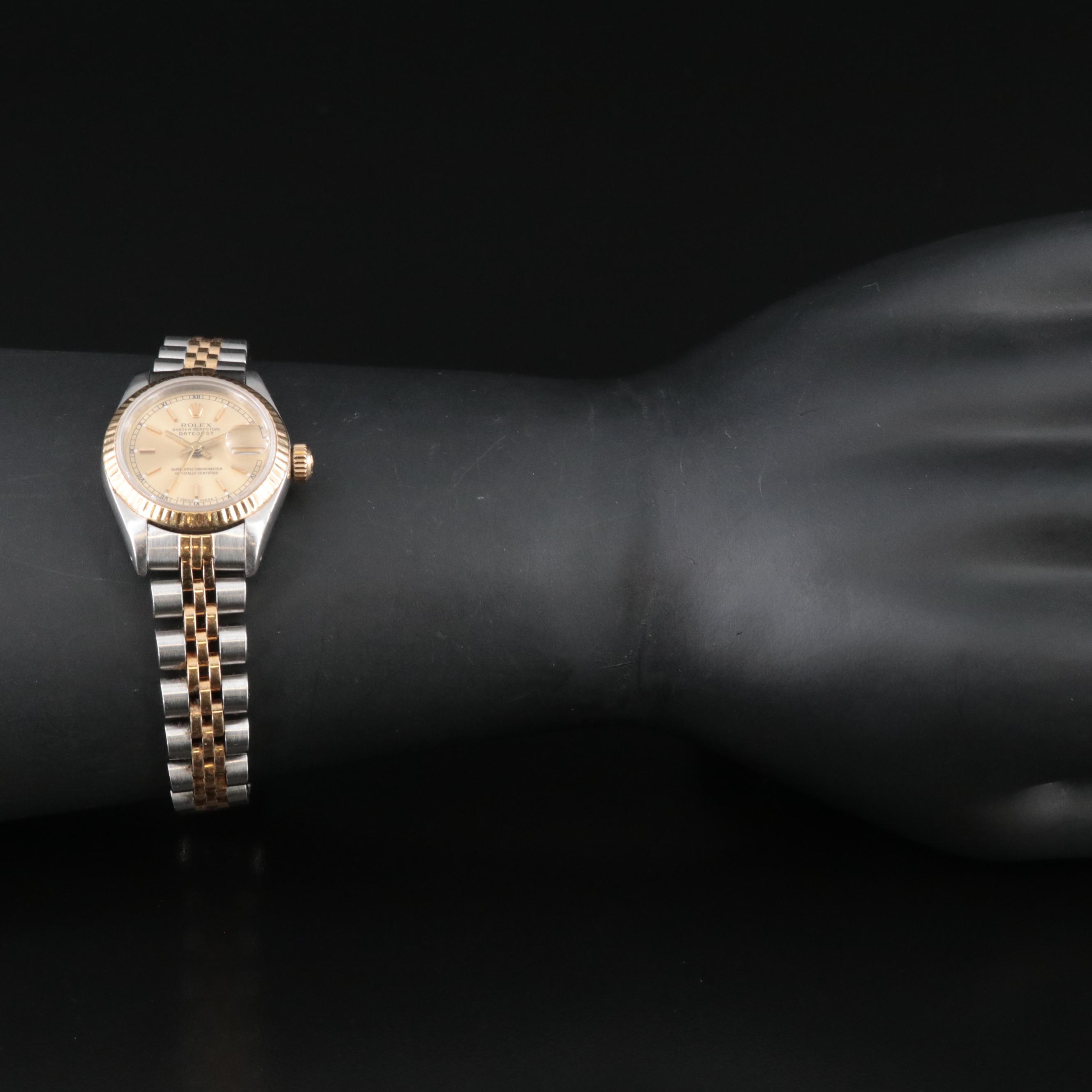 1985 Rolex Two-Tone Datejust Watch