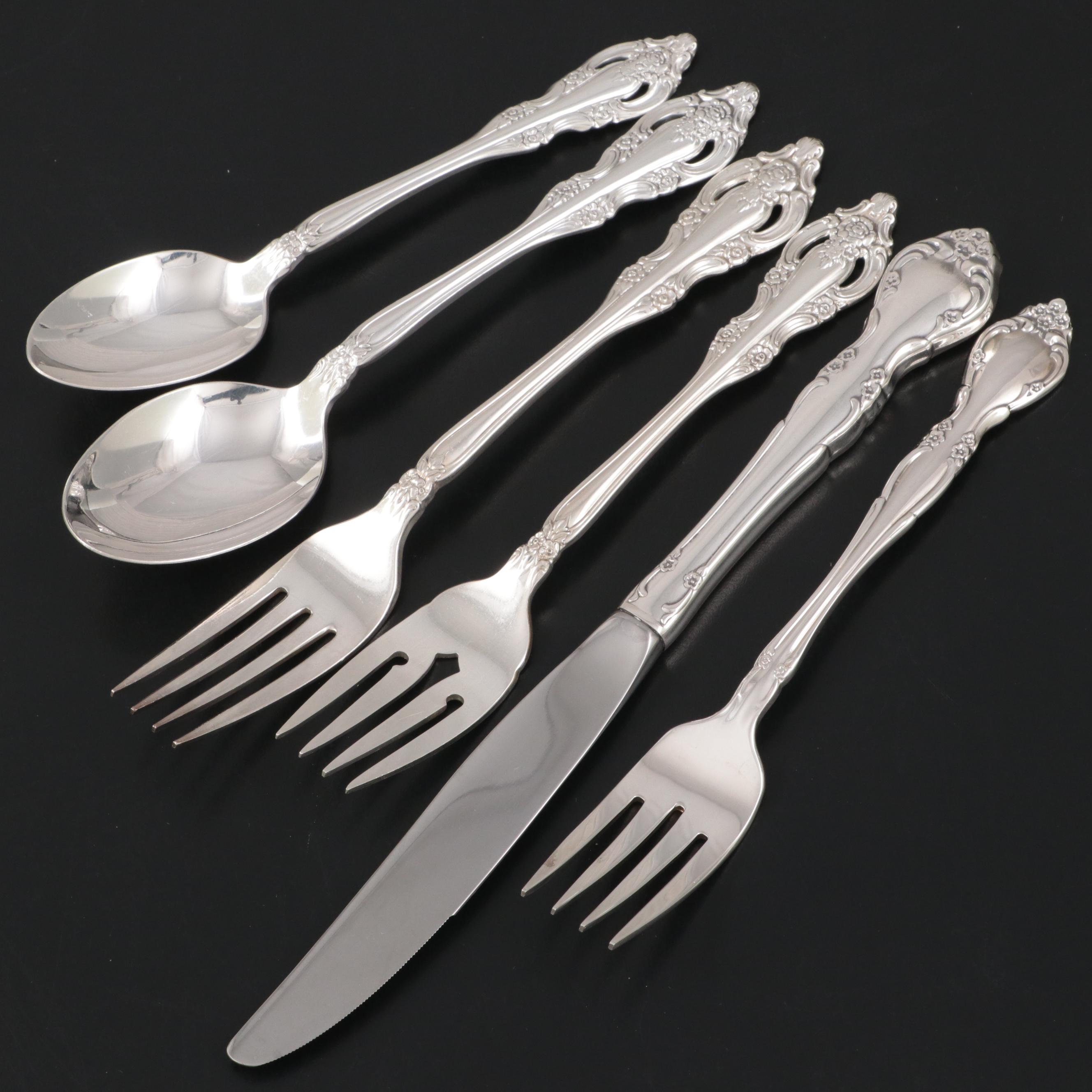 Oneida Community "Silver Artistry" and "Affection" Silver Plate