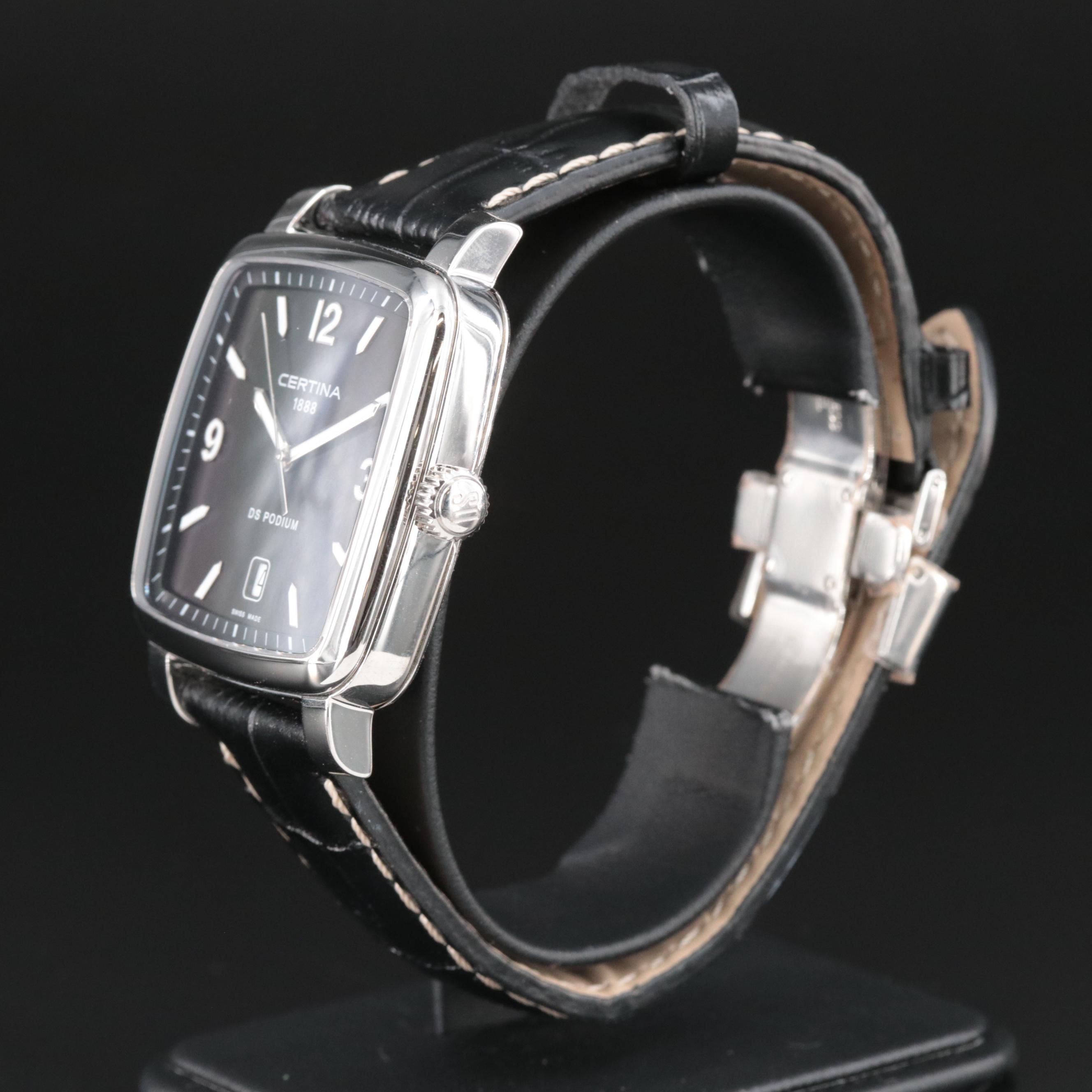 Certina DS Podium Square with Date Watch