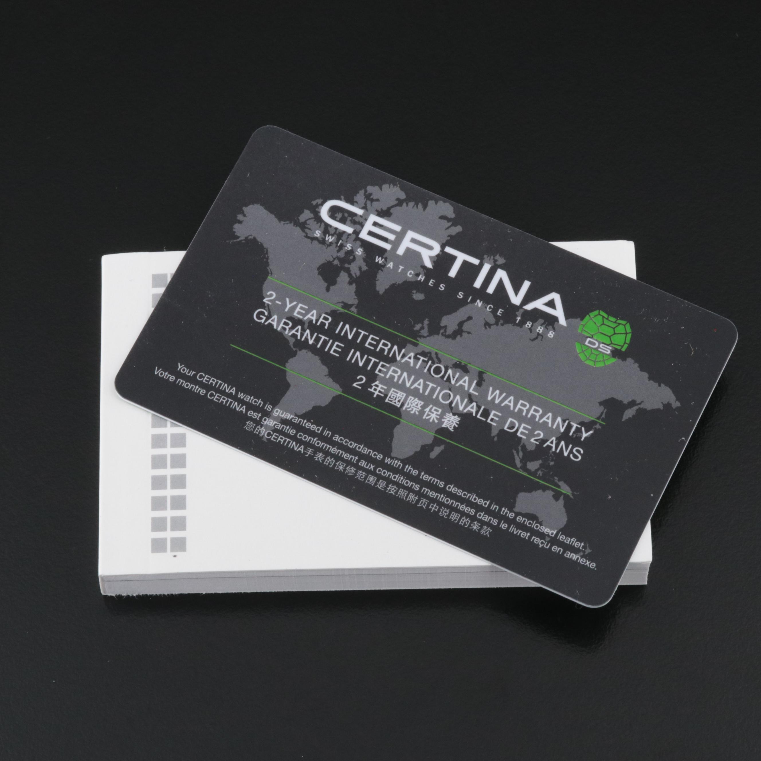 Certina DS Podium Square with Date Watch