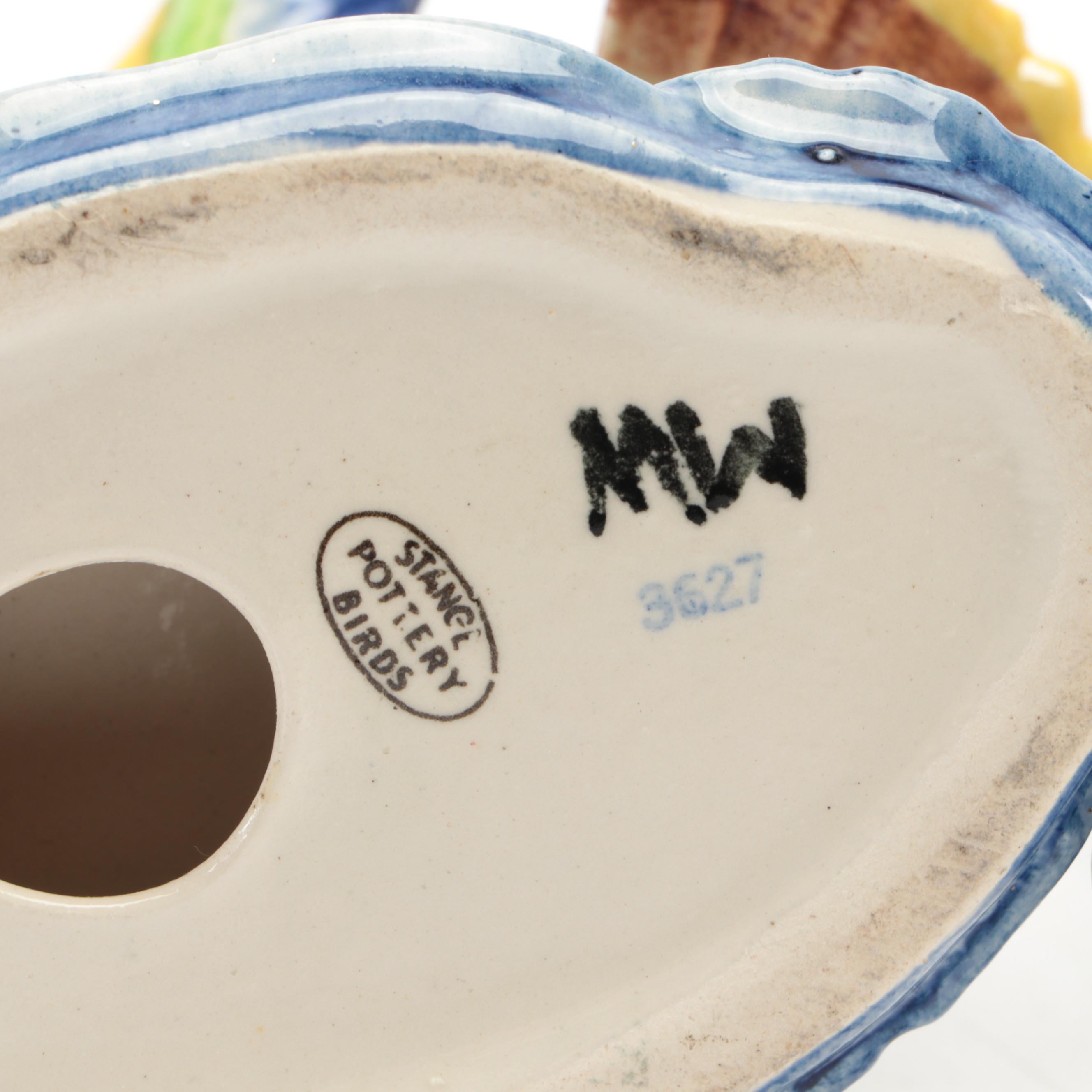 Pair of Stangl Pottery Rivoli Hummingbird Figurines