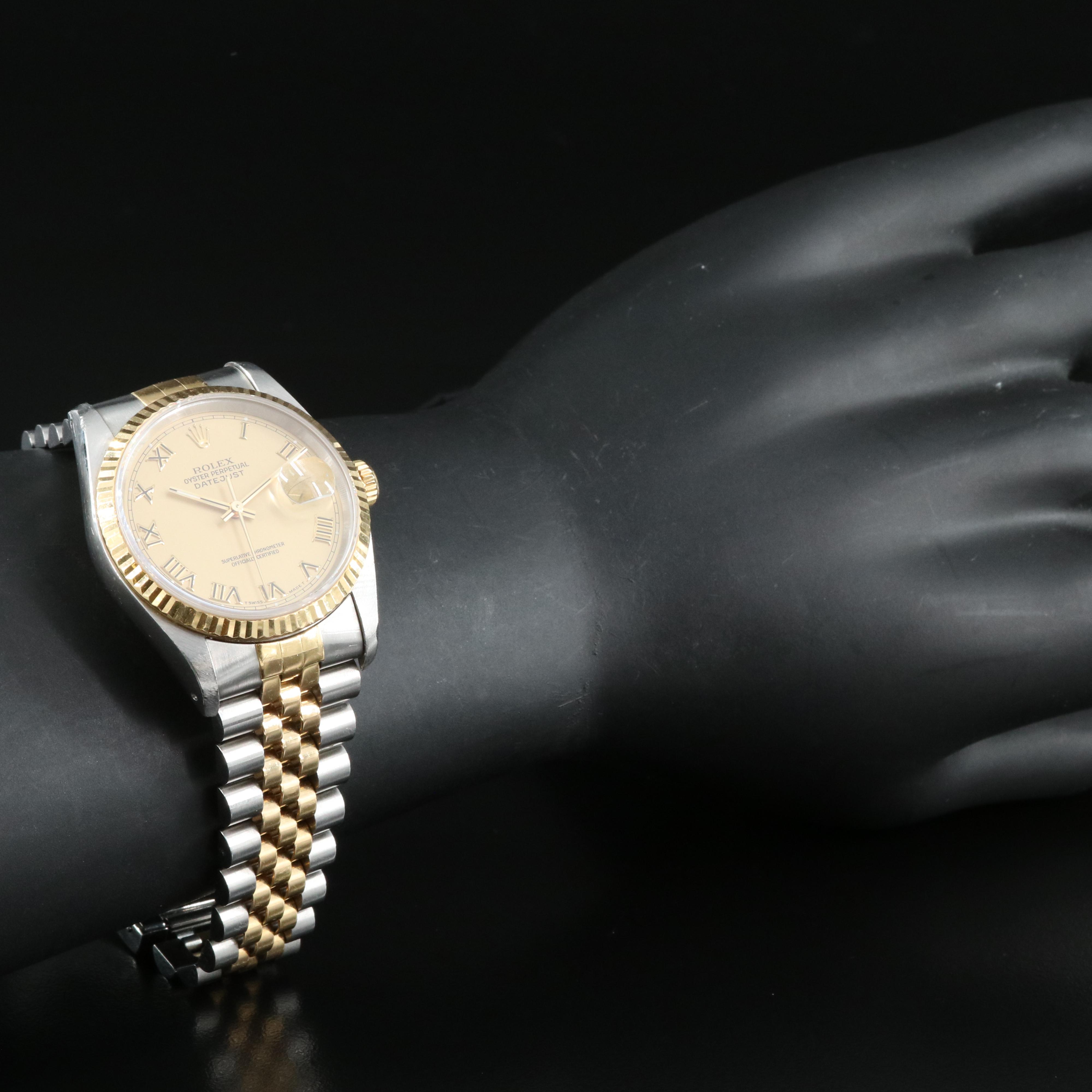 1991 Rolex Oyster Perpetual Two-Tone Datejust Watch