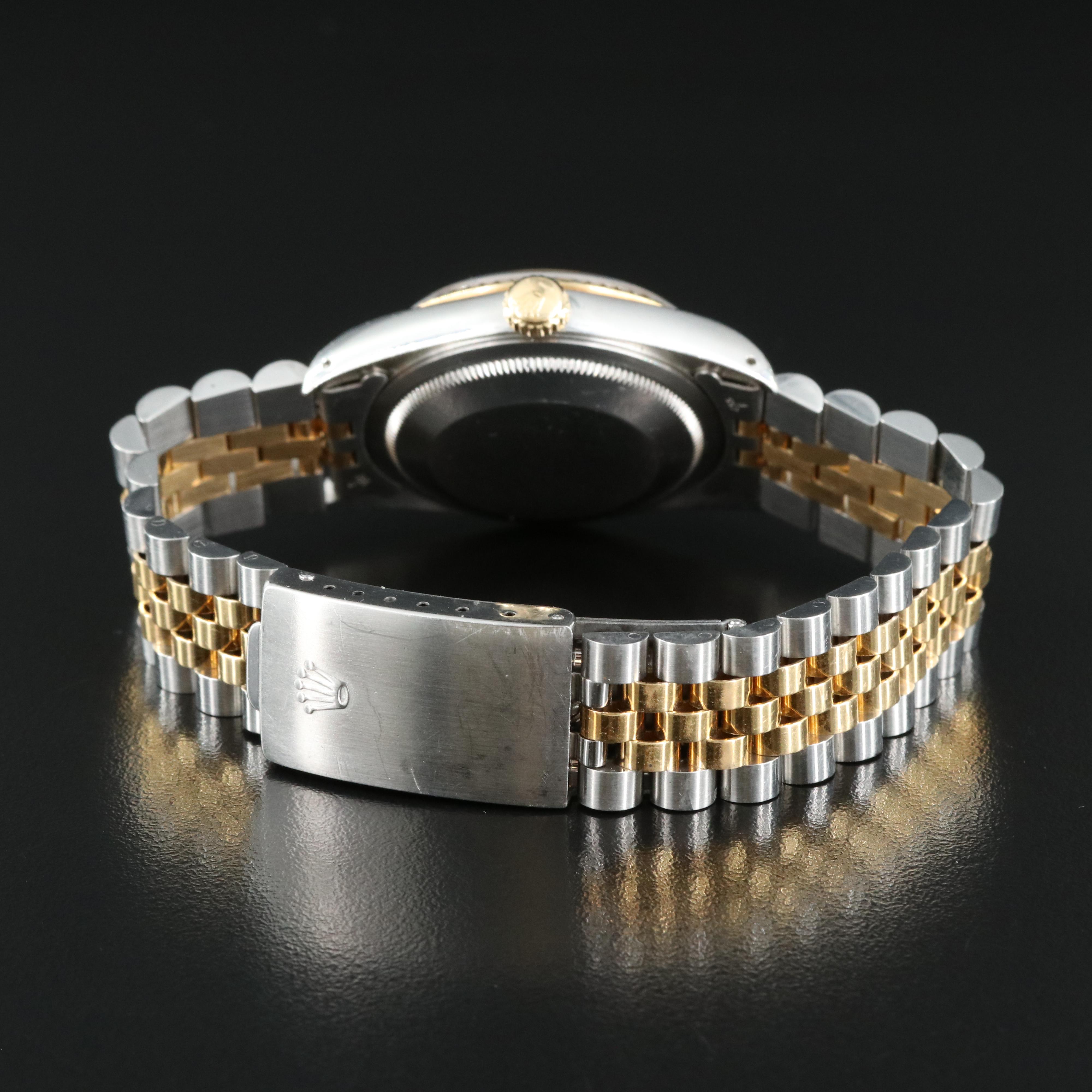 1991 Rolex Oyster Perpetual Two-Tone Datejust Watch