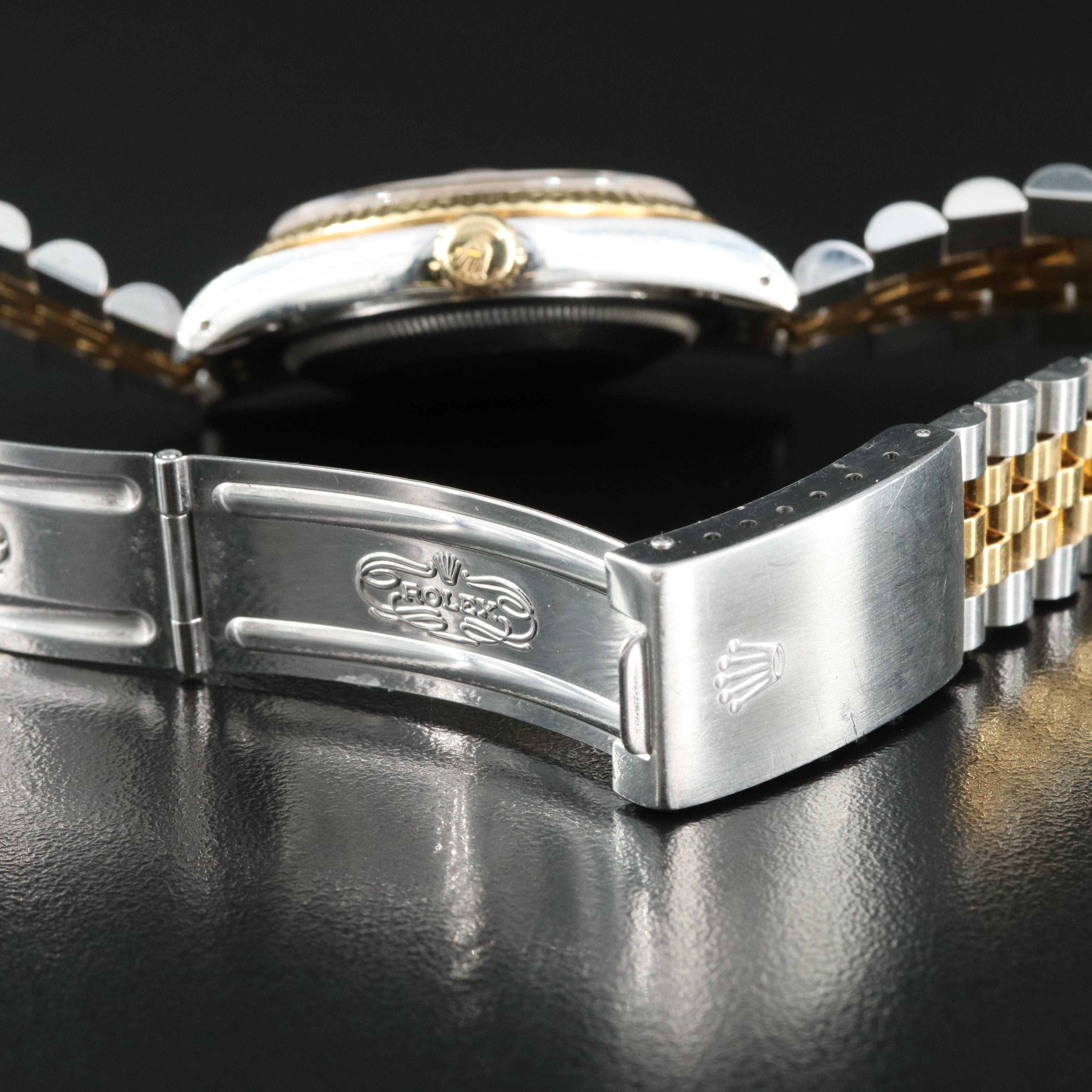 1991 Rolex Oyster Perpetual Two-Tone Datejust Watch