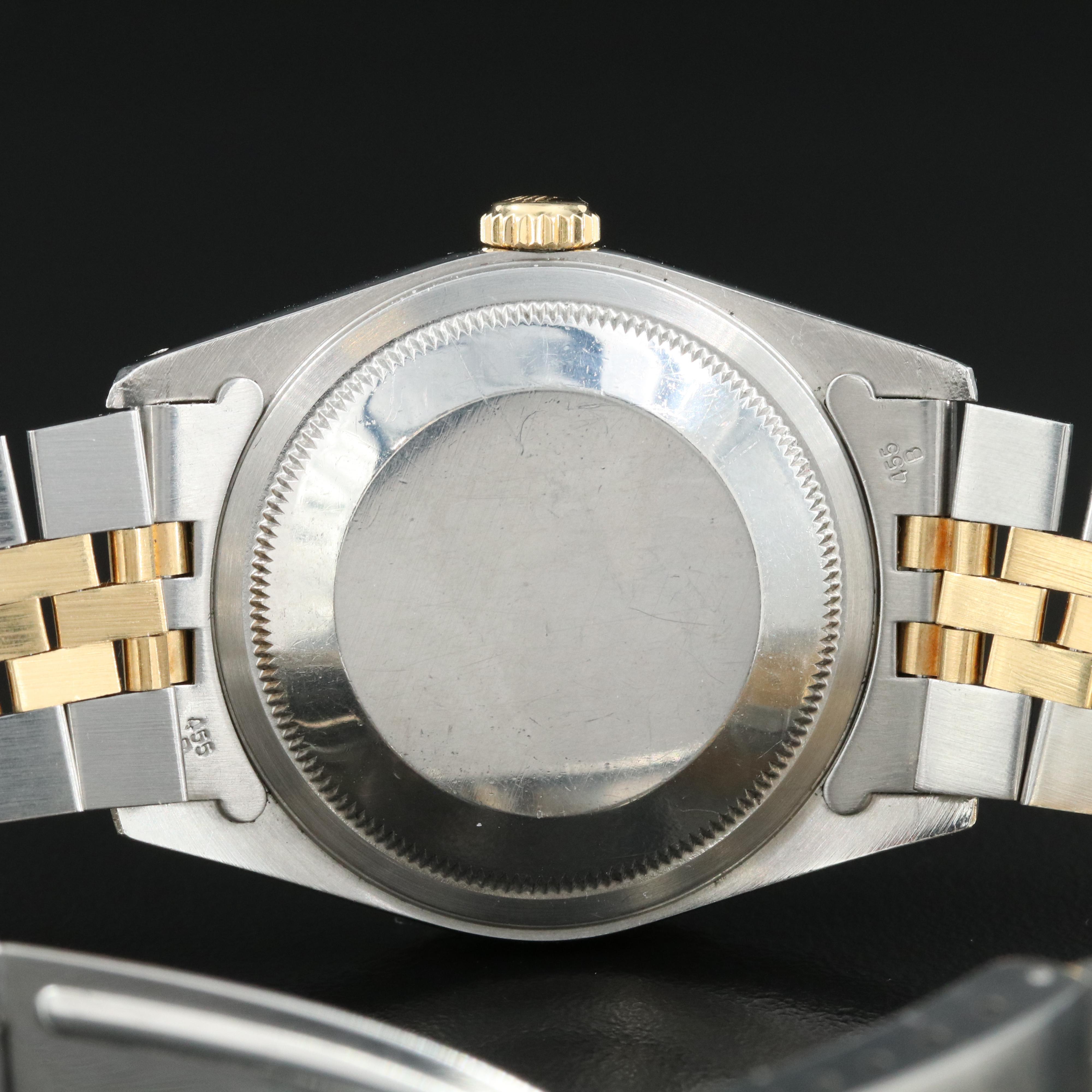 1991 Rolex Oyster Perpetual Two-Tone Datejust Watch