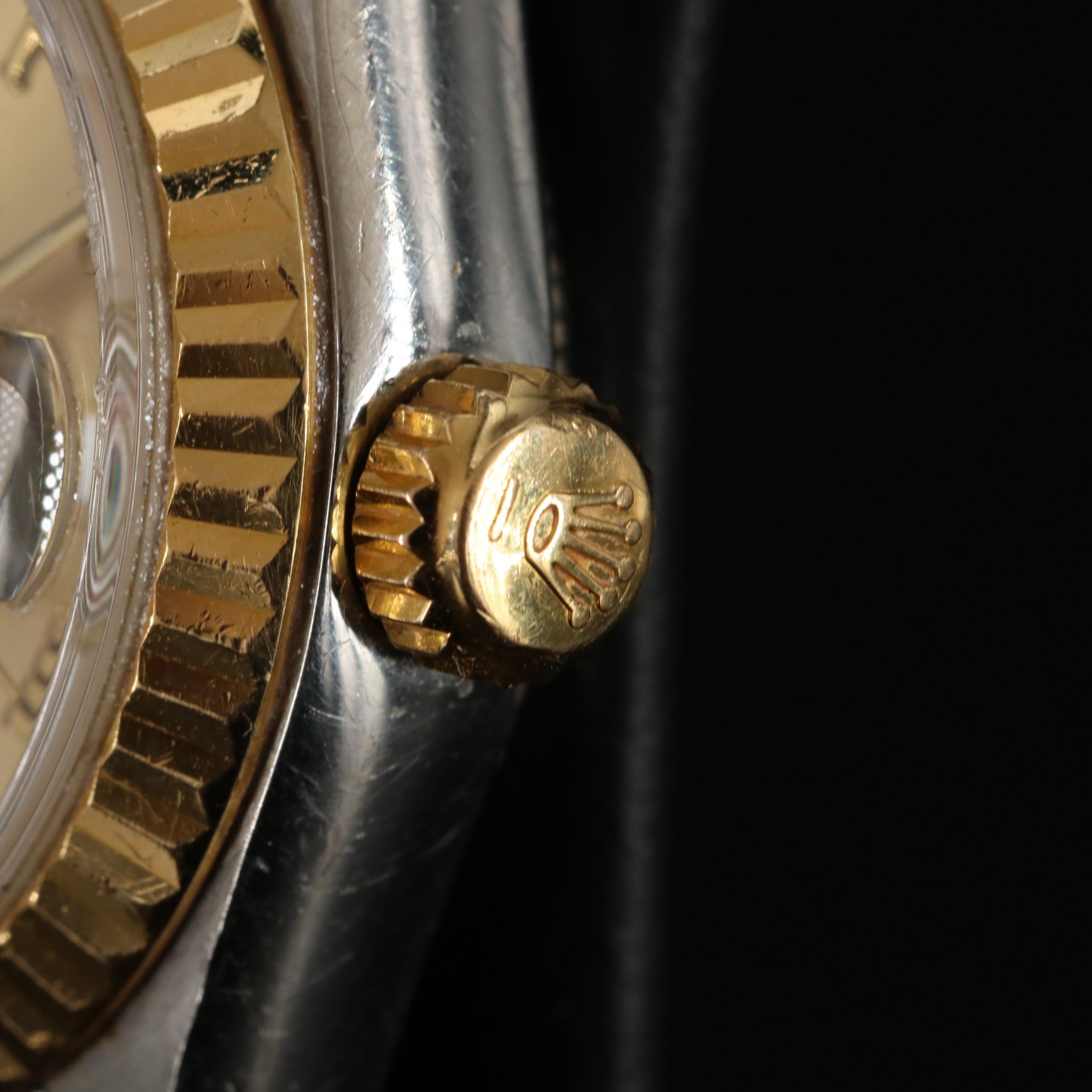 2001 Rolex Oyster Perpetual Two-Tone Datejust Watch