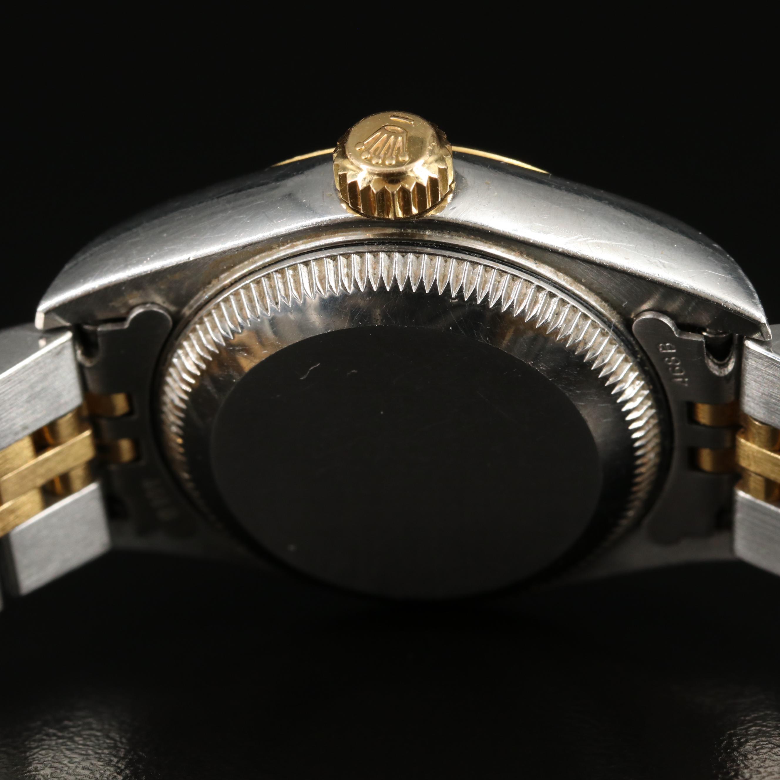 2001 Rolex Oyster Perpetual Two-Tone Datejust Watch