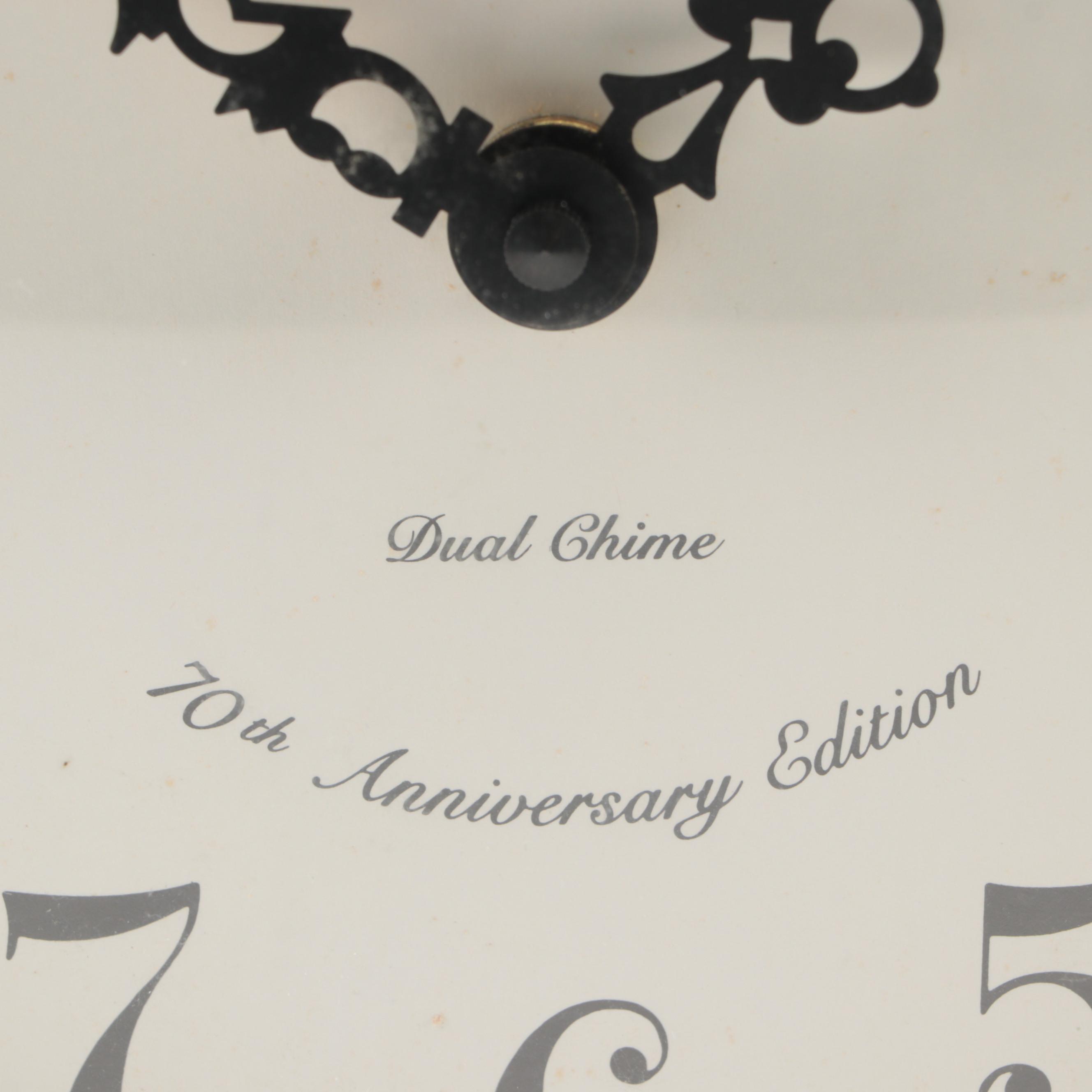 Howard Miller Fleetwood Dual Chime Mantel Clock, Model 630122 EBTH