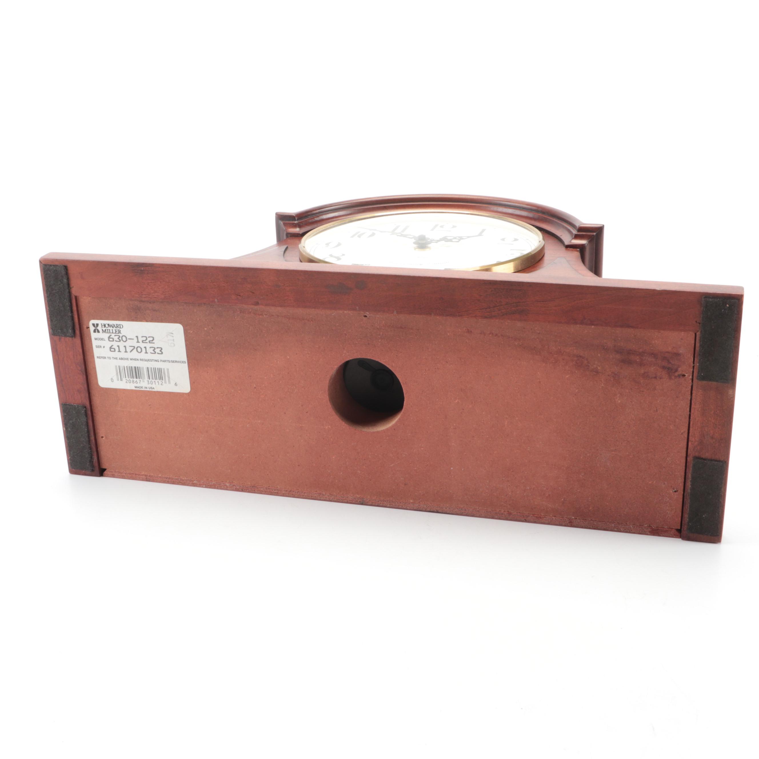 Howard Miller Fleetwood Dual Chime Mantel Clock, Model 630122 EBTH