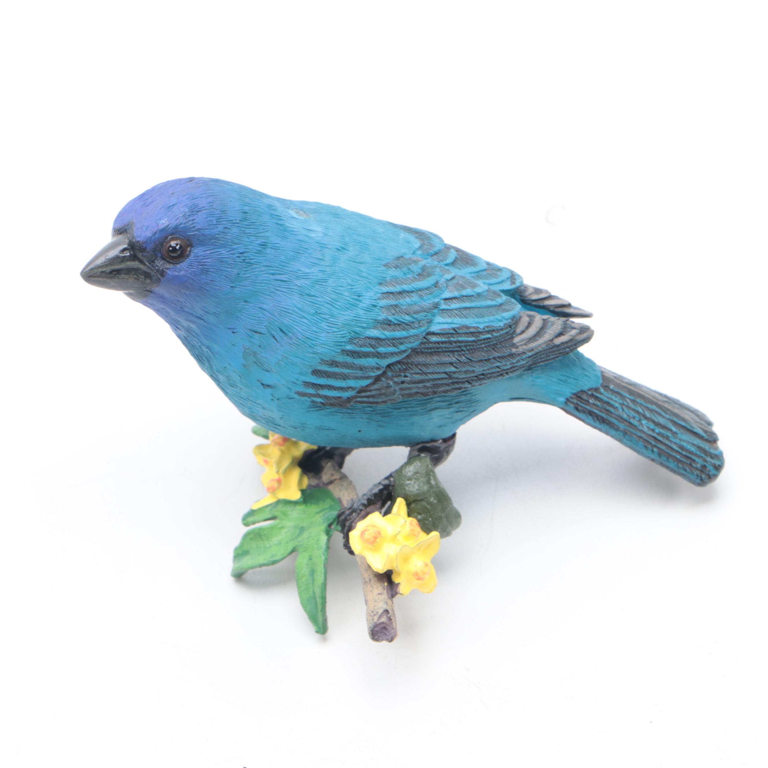 The Danbury Mint Cast Resin Bird Christmas Ornaments