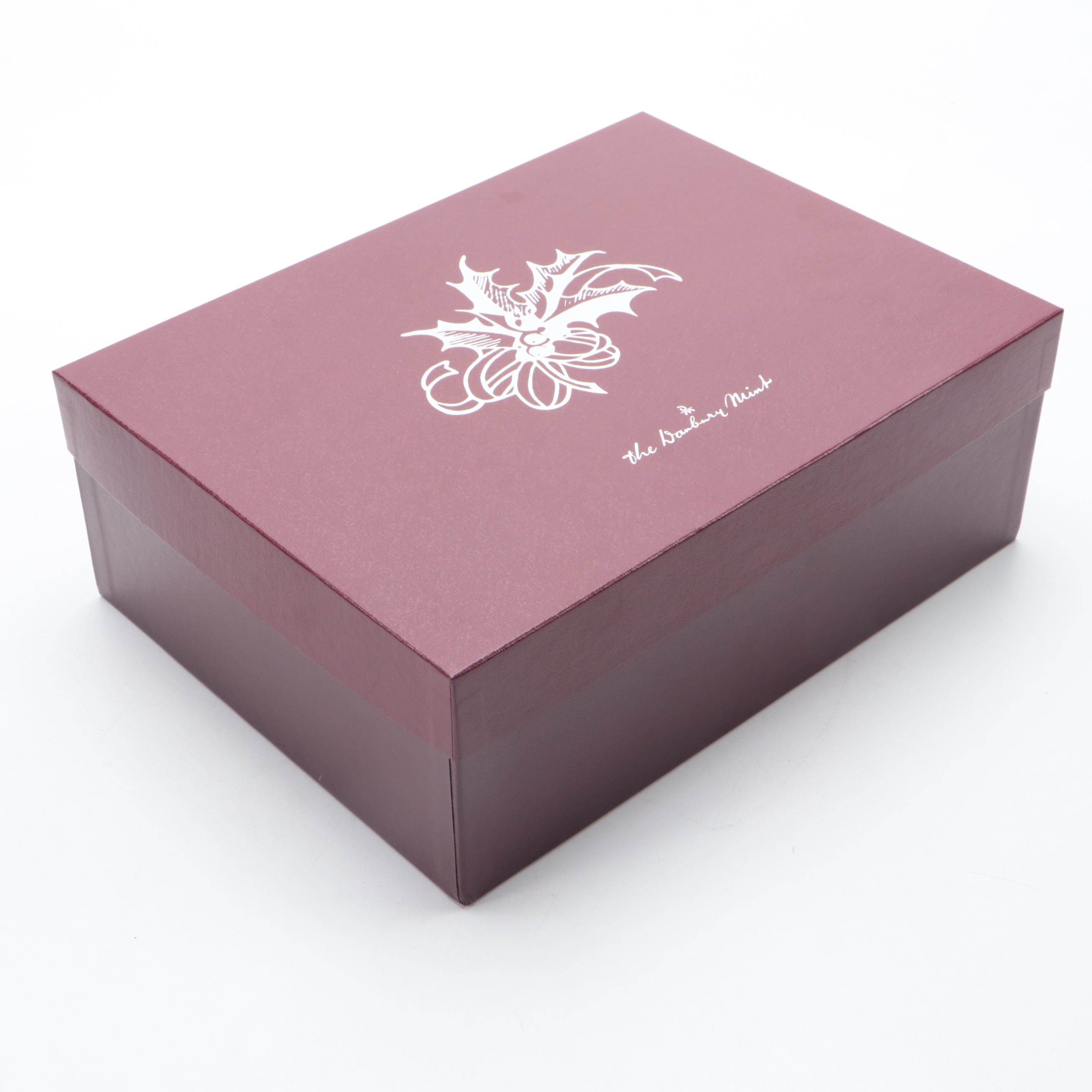 The Danbury Mint Cast Resin Bird Christmas Ornaments