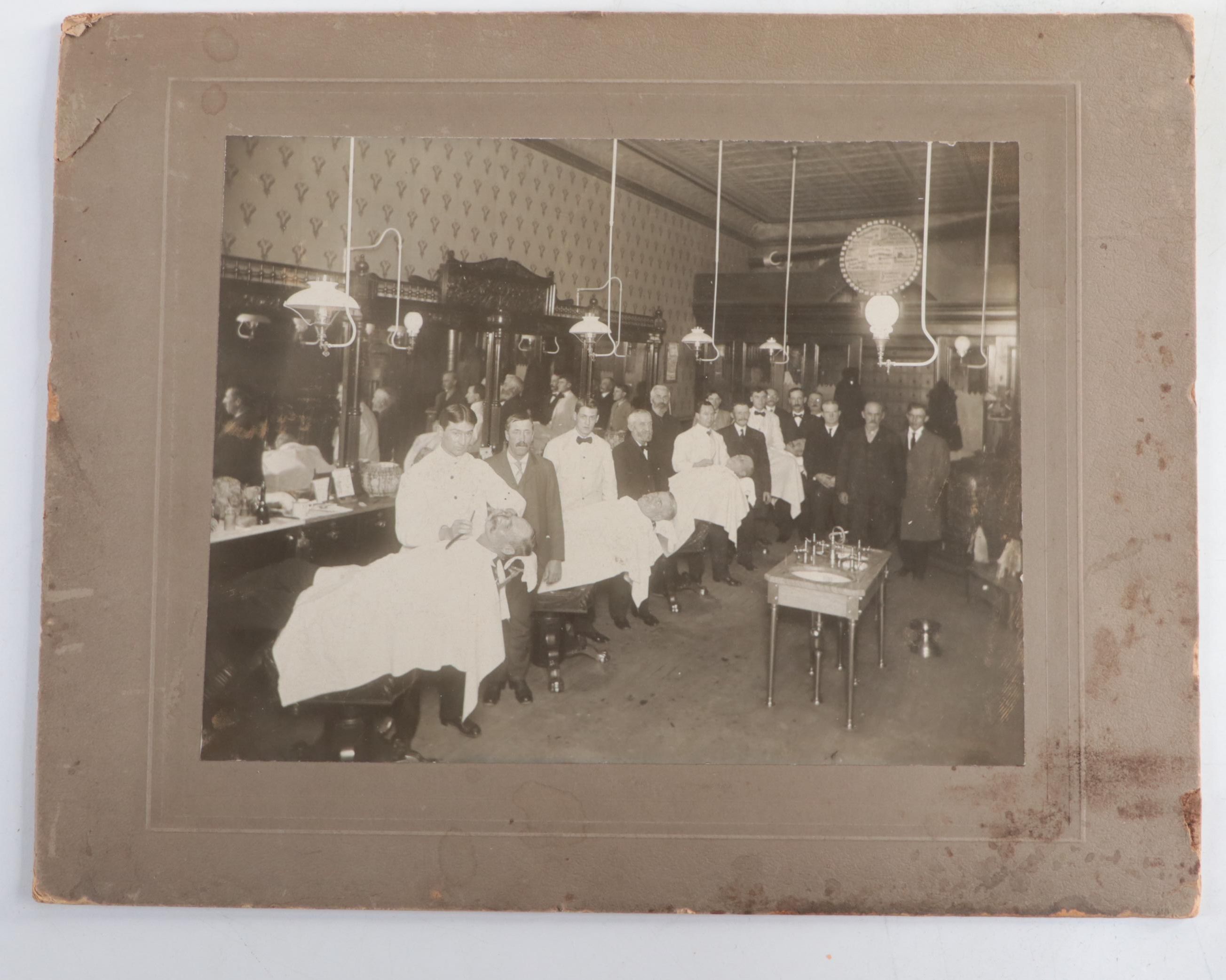 Postmortem, Western Union, Barbershop and Other Photographs, Early 20th Century