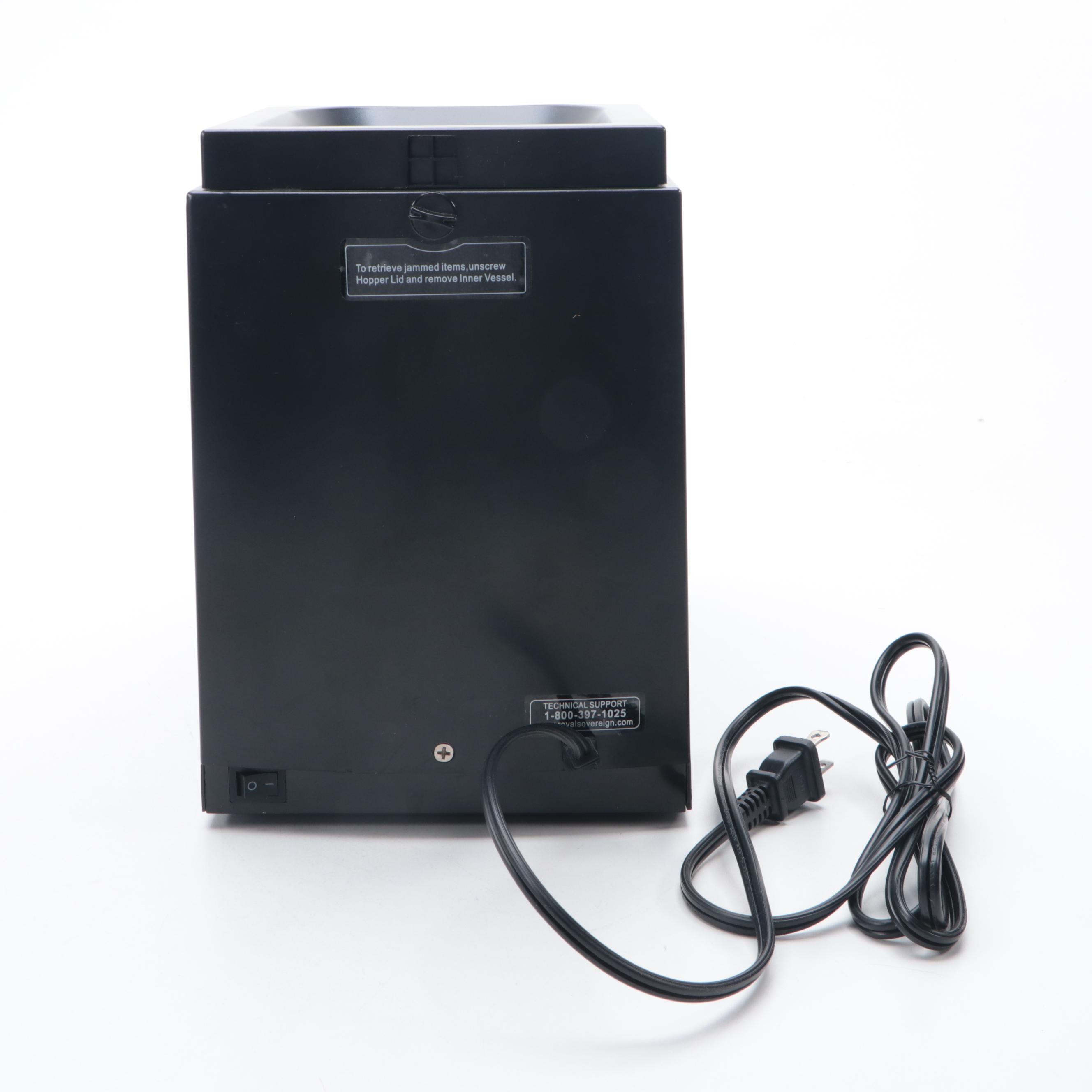 Royal Sovereign Coin Sorter with Coin Wrappers