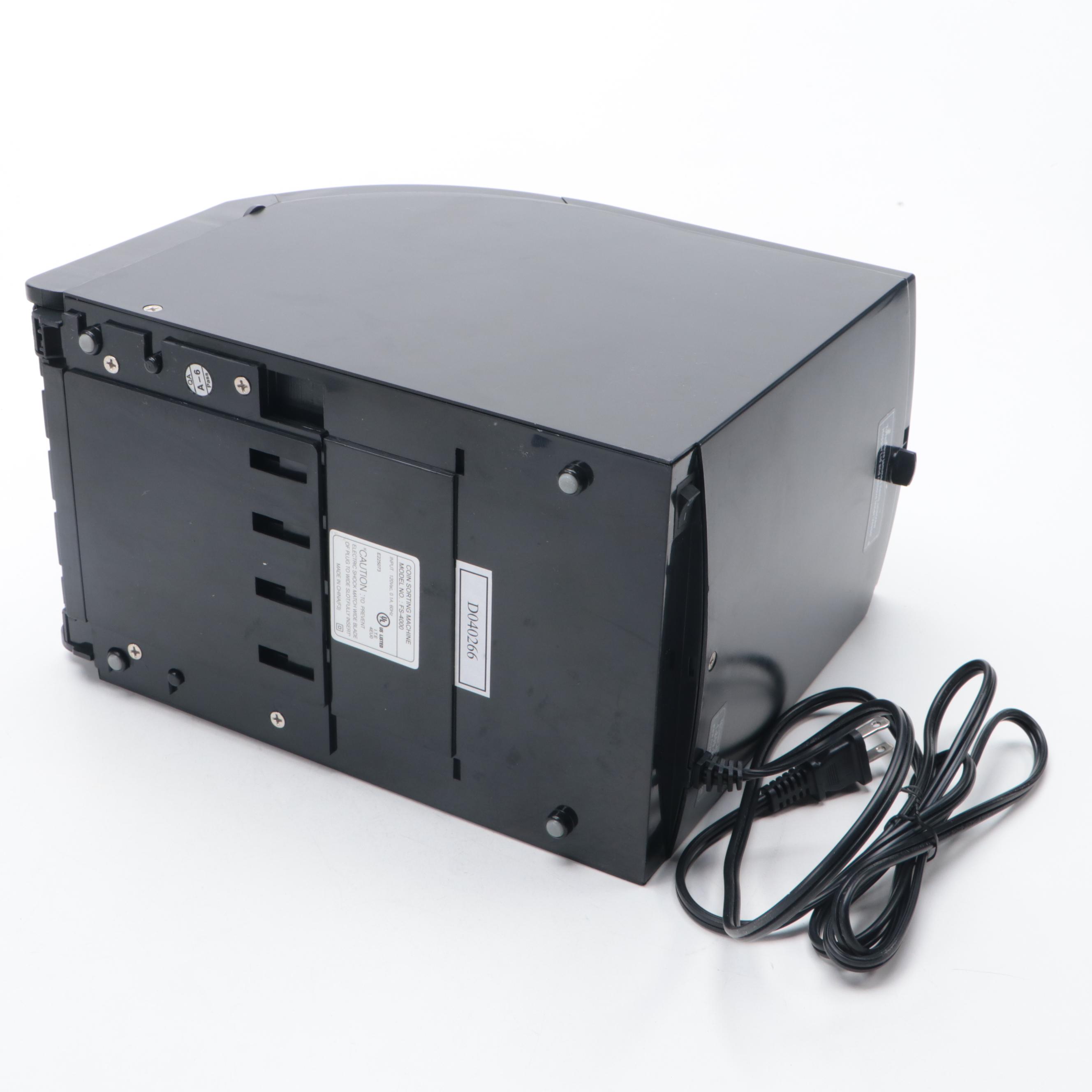 Royal Sovereign Coin Sorter with Coin Wrappers