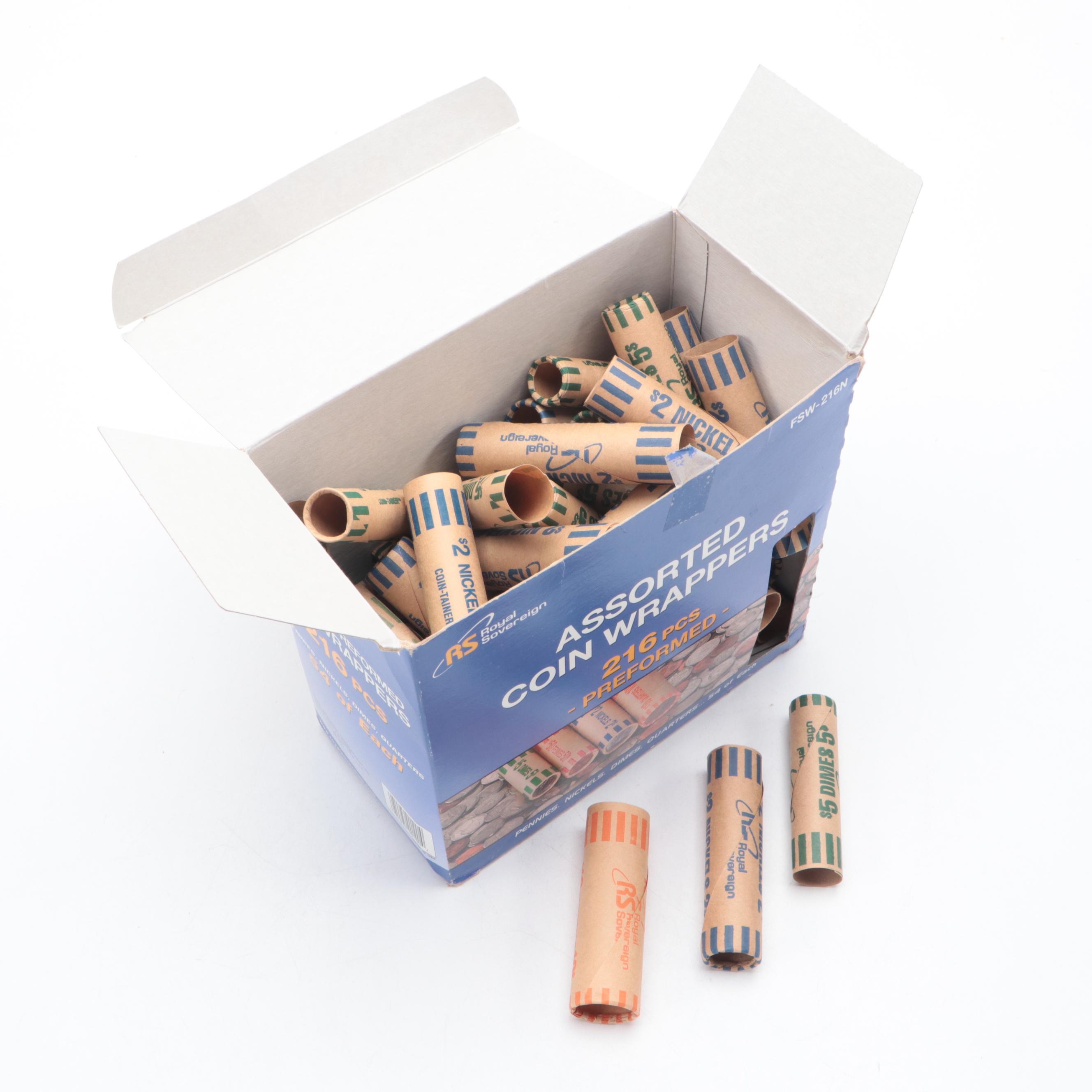 Royal Sovereign Coin Sorter with Coin Wrappers