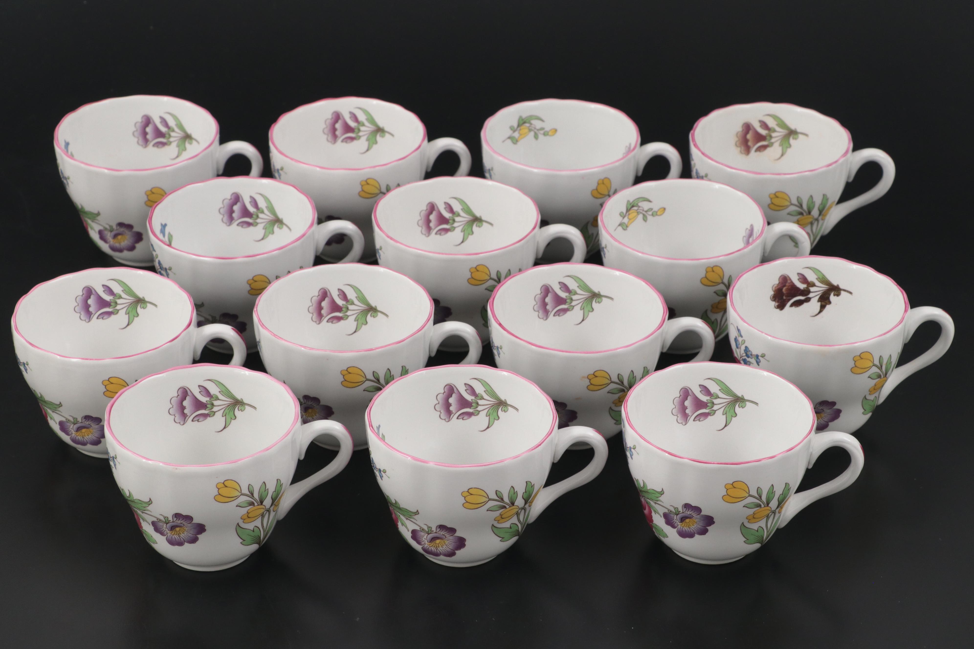 Spode "Marlborough Sprays" Ceramic Dinnerware and Serveware EBTH