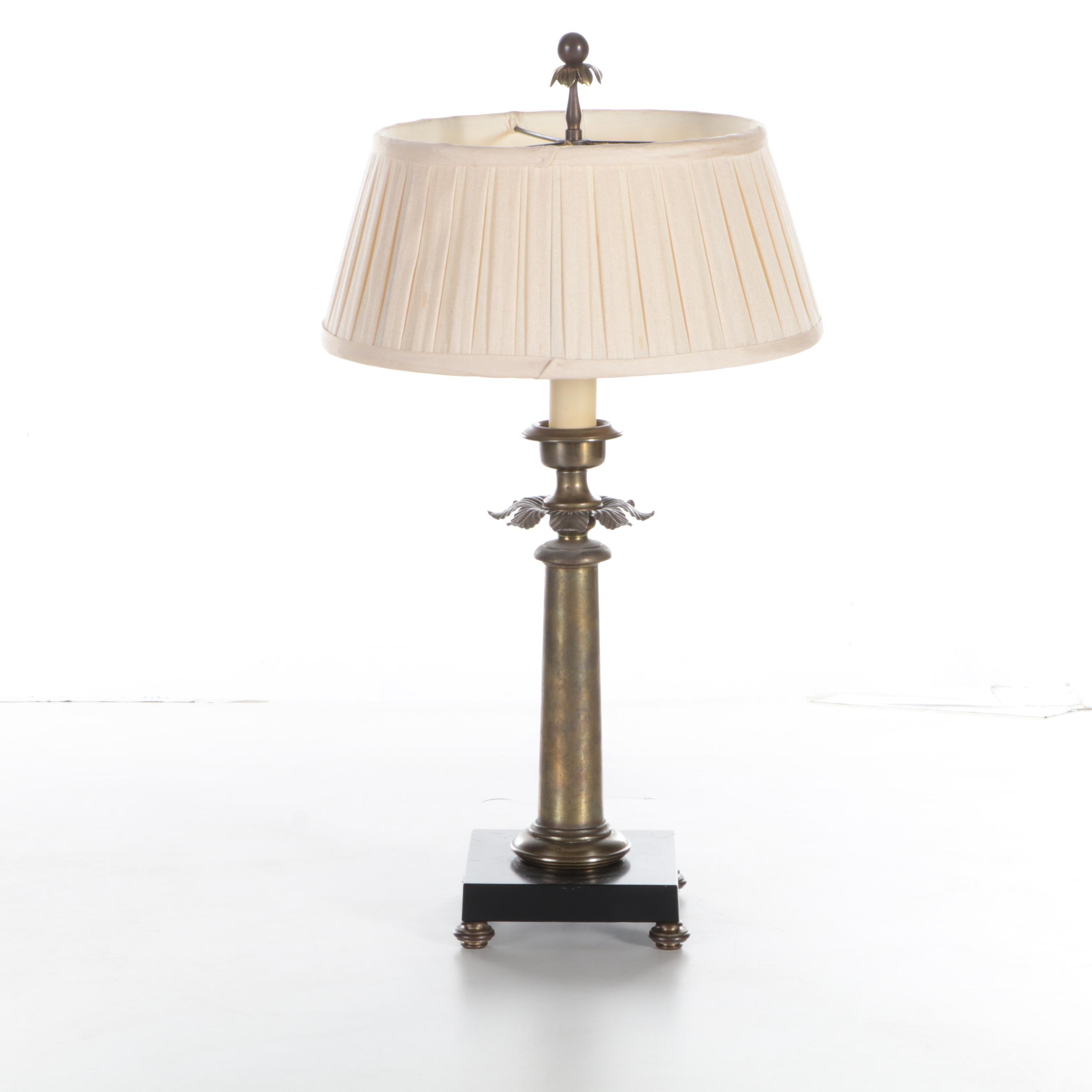 Chapman Neoclassical Style Table Lamp, 1972