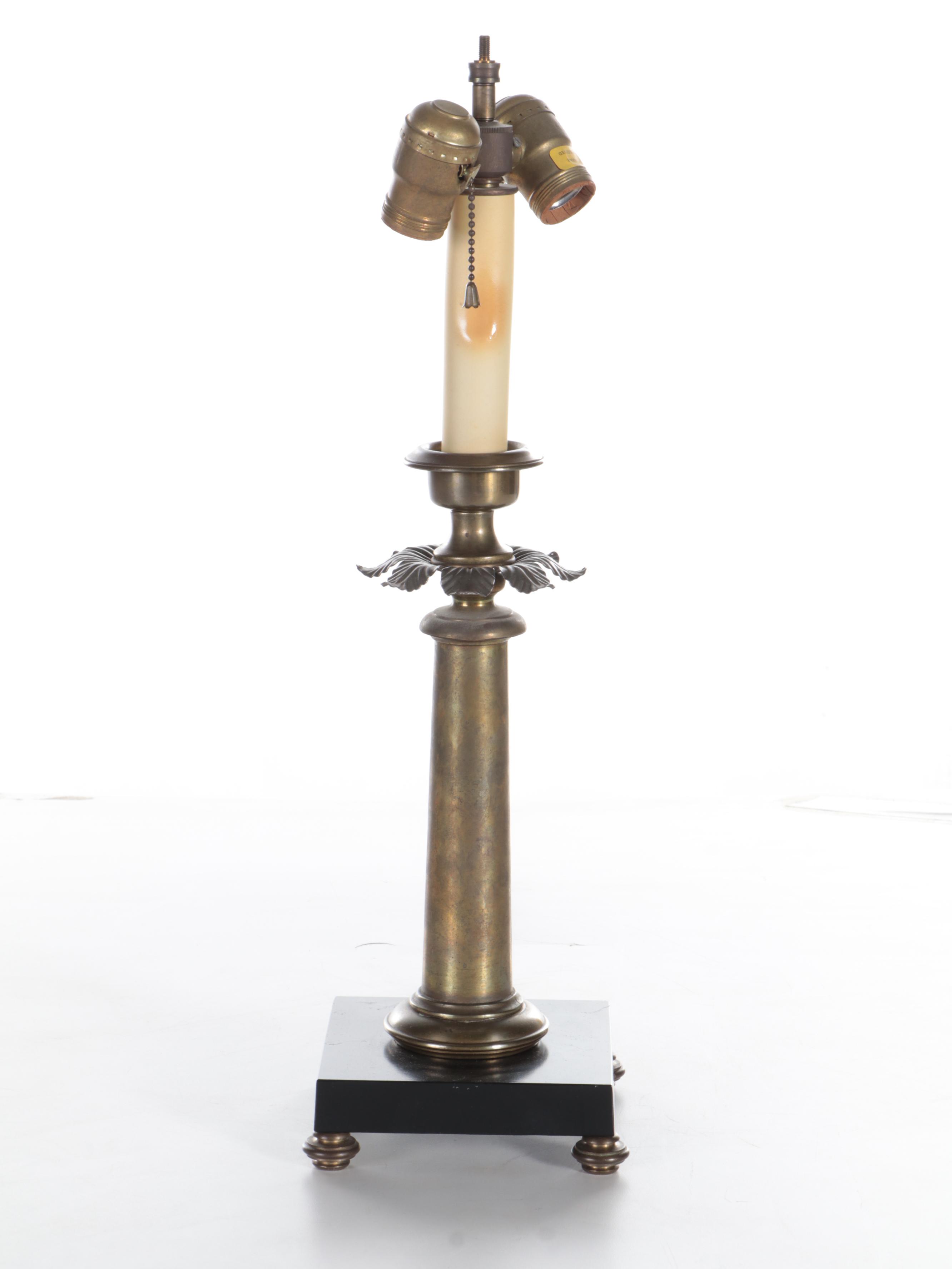 Chapman Neoclassical Style Table Lamp, 1972