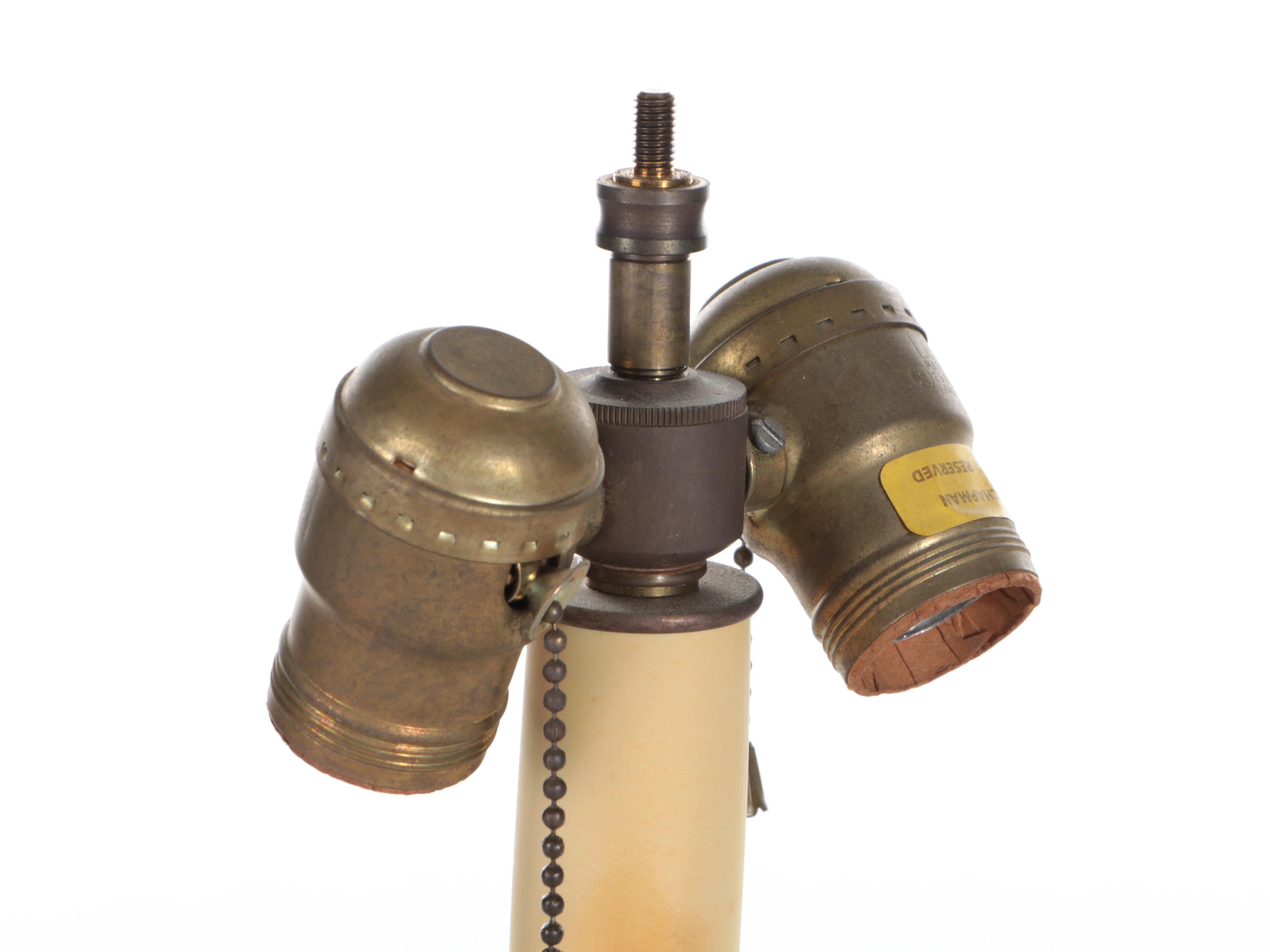 Chapman Neoclassical Style Table Lamp, 1972