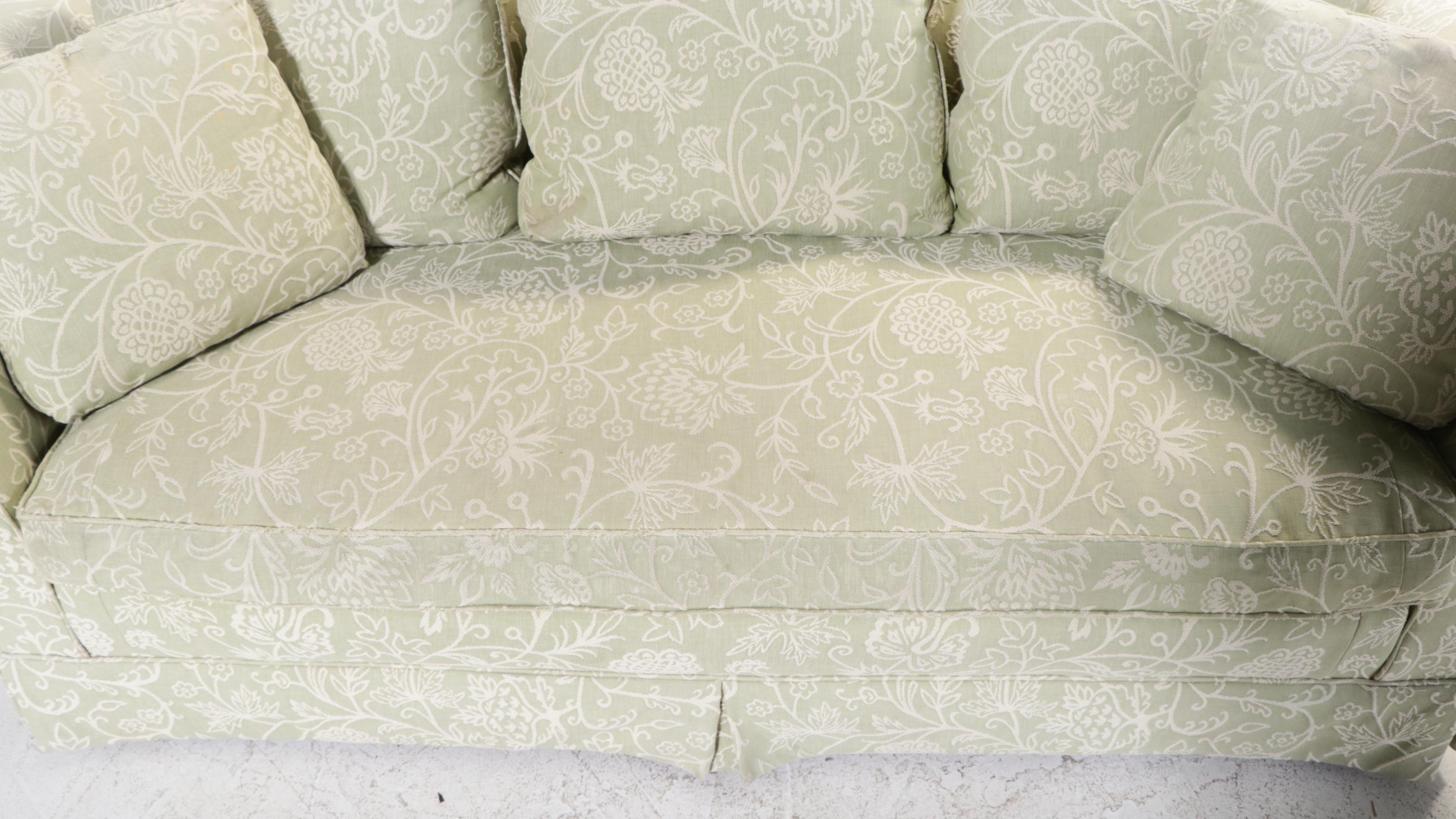 Contemporary Custom-Upholstered Sofa