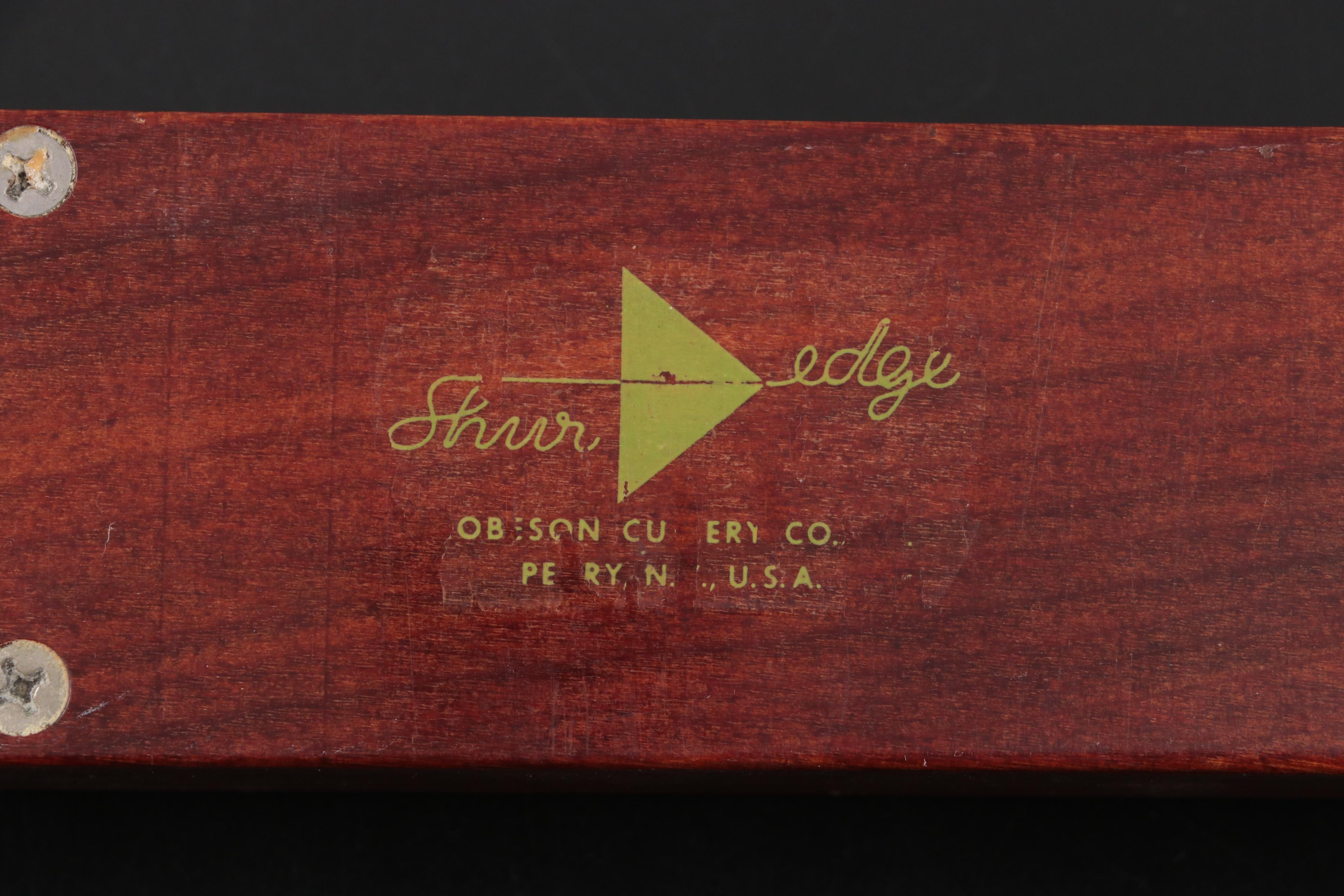 Robeson ShurEdge "Frozen Heat" Wood Handle Carving Set