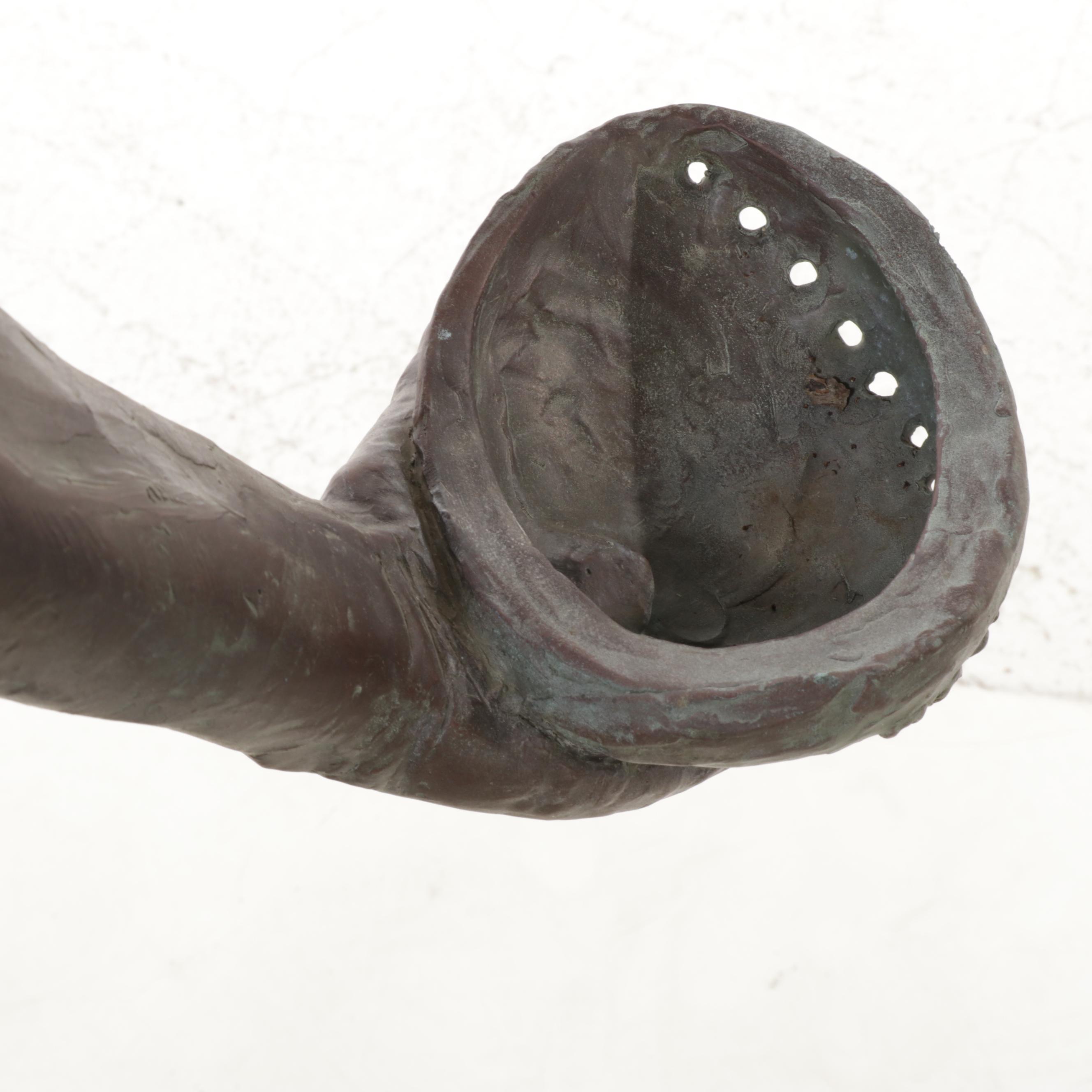 Gary Price Bronze Sculpture of a Boy Holding Out a Shell, 1995 | EBTH