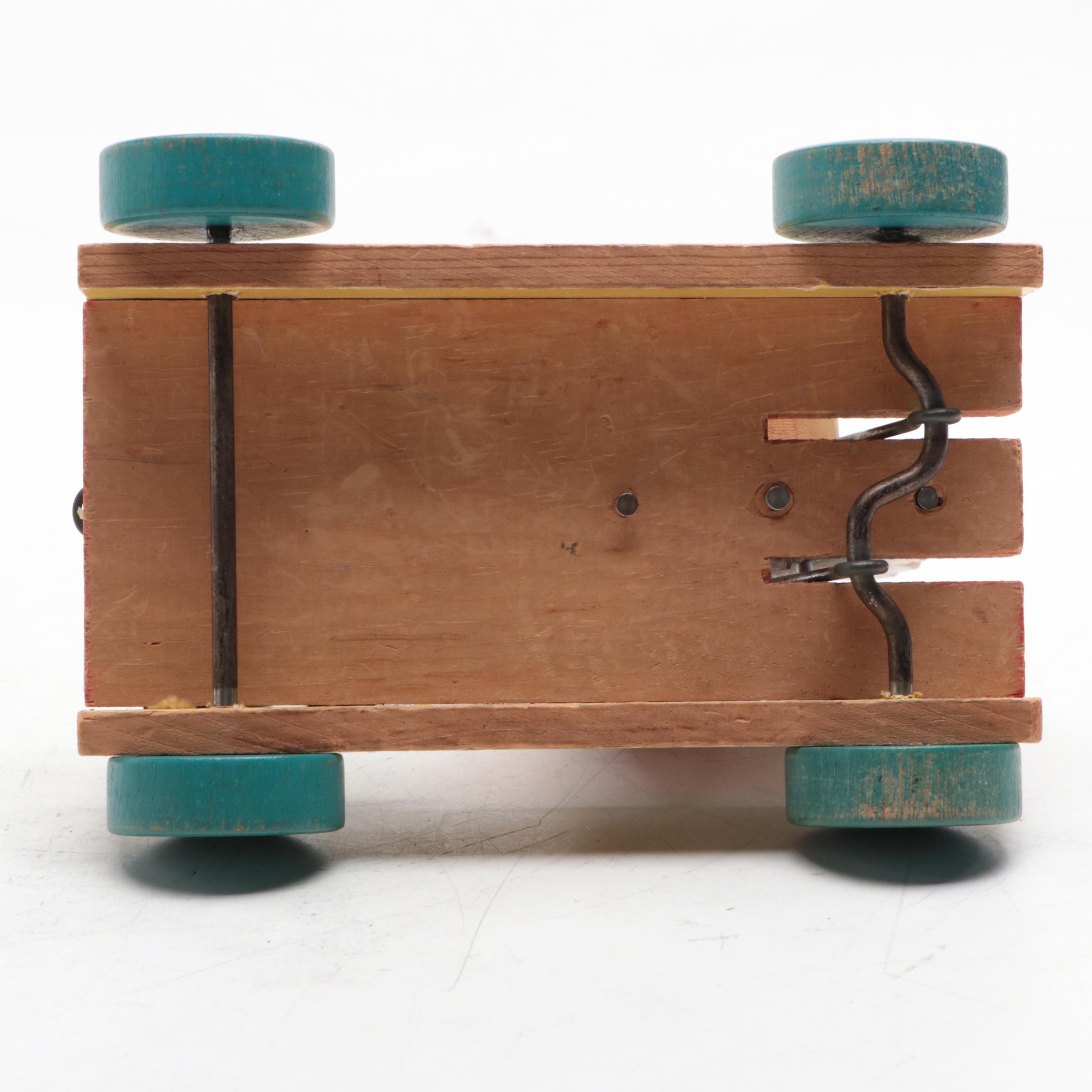 Fisher-Price Tiny Teddy Pull Toy with Raikes Bears Teddy Bear Doll