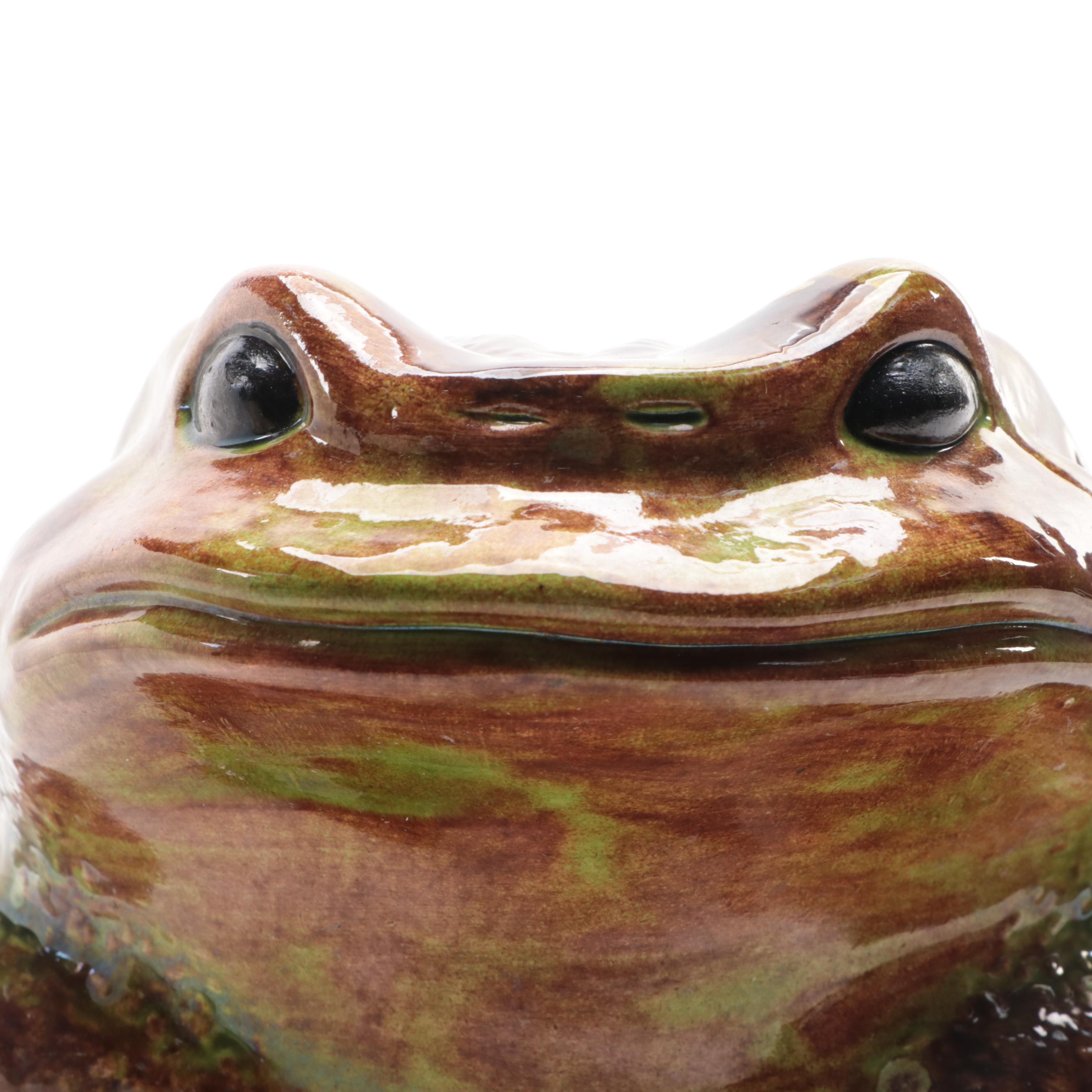 Ceramic Toad Figurine