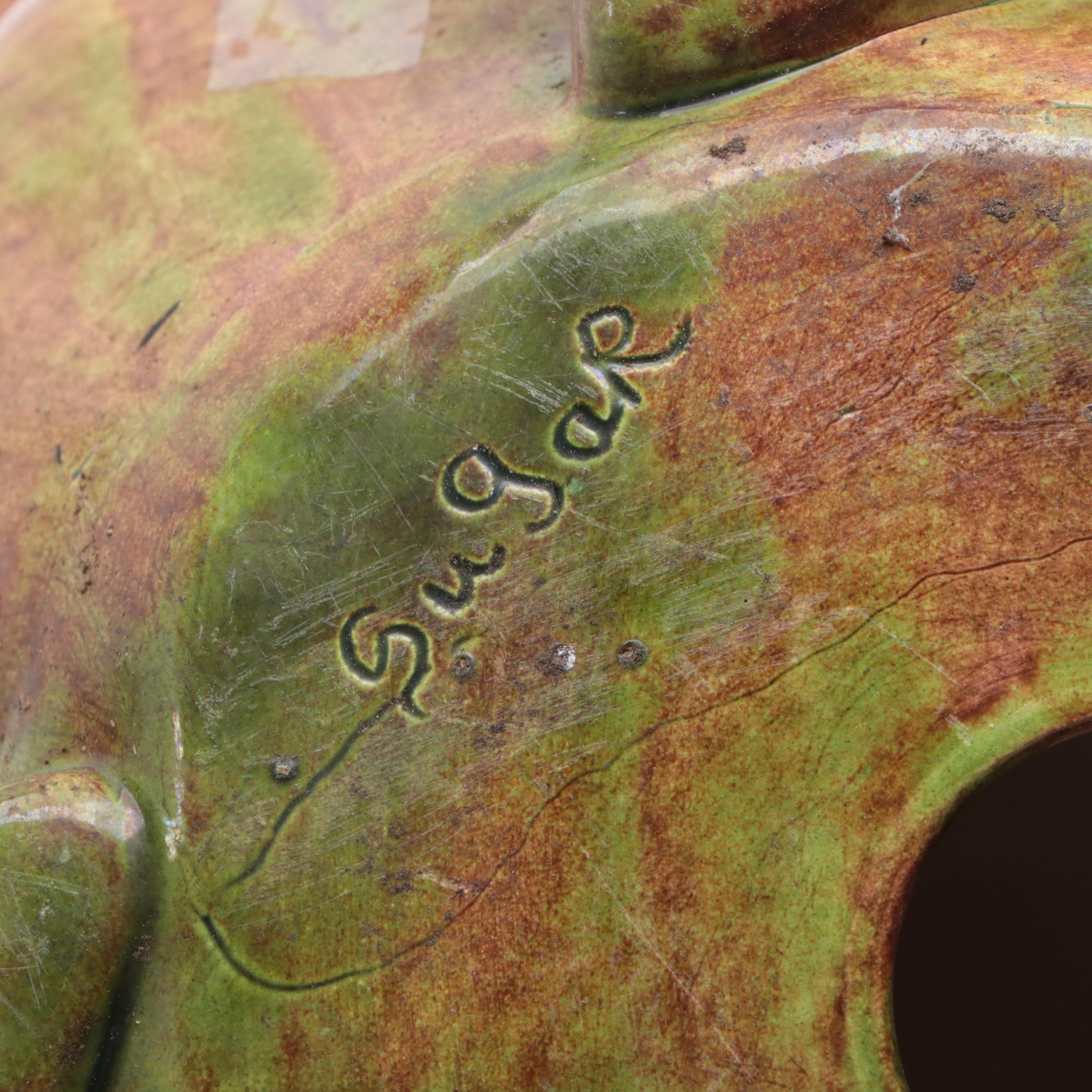 Ceramic Toad Figurine