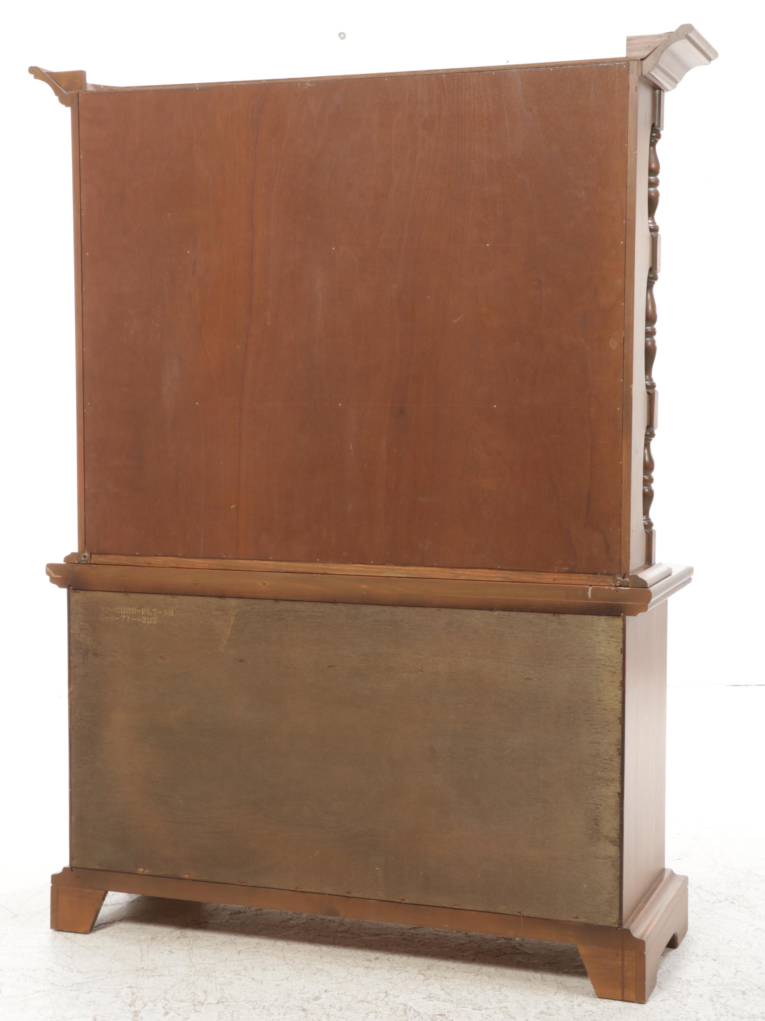 Kling American Colonial Style Pine Cupboard