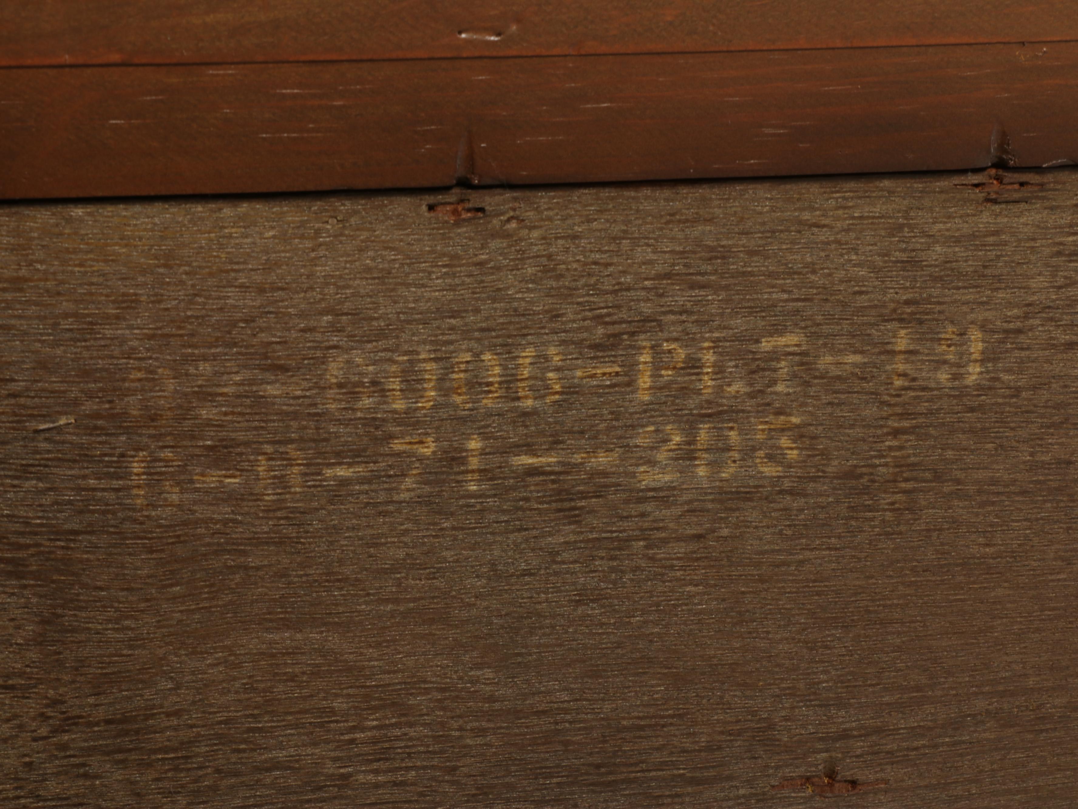 Kling American Colonial Style Pine Cupboard