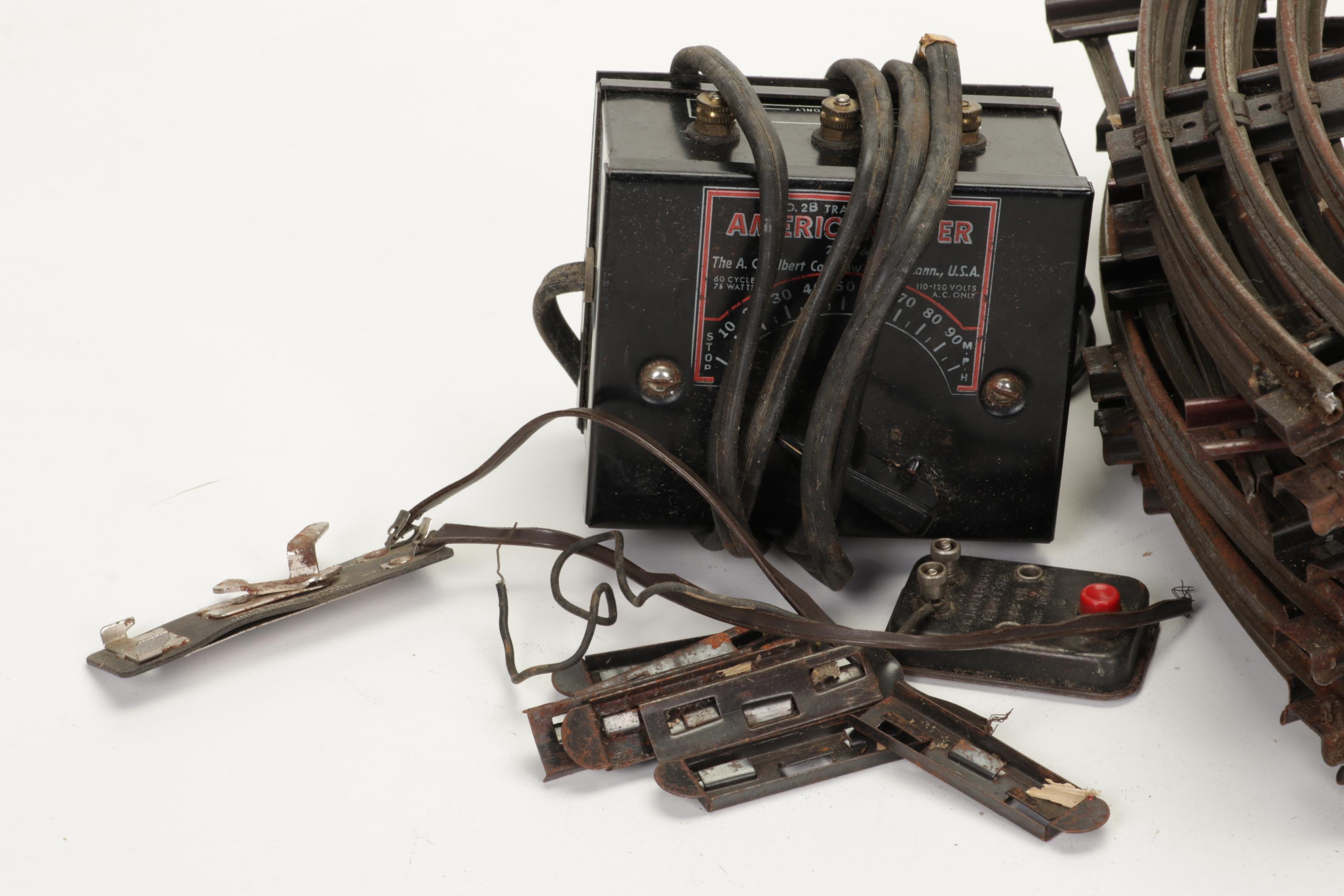 Pre-War Lionel and Marx O-Scale Train Sets with Track