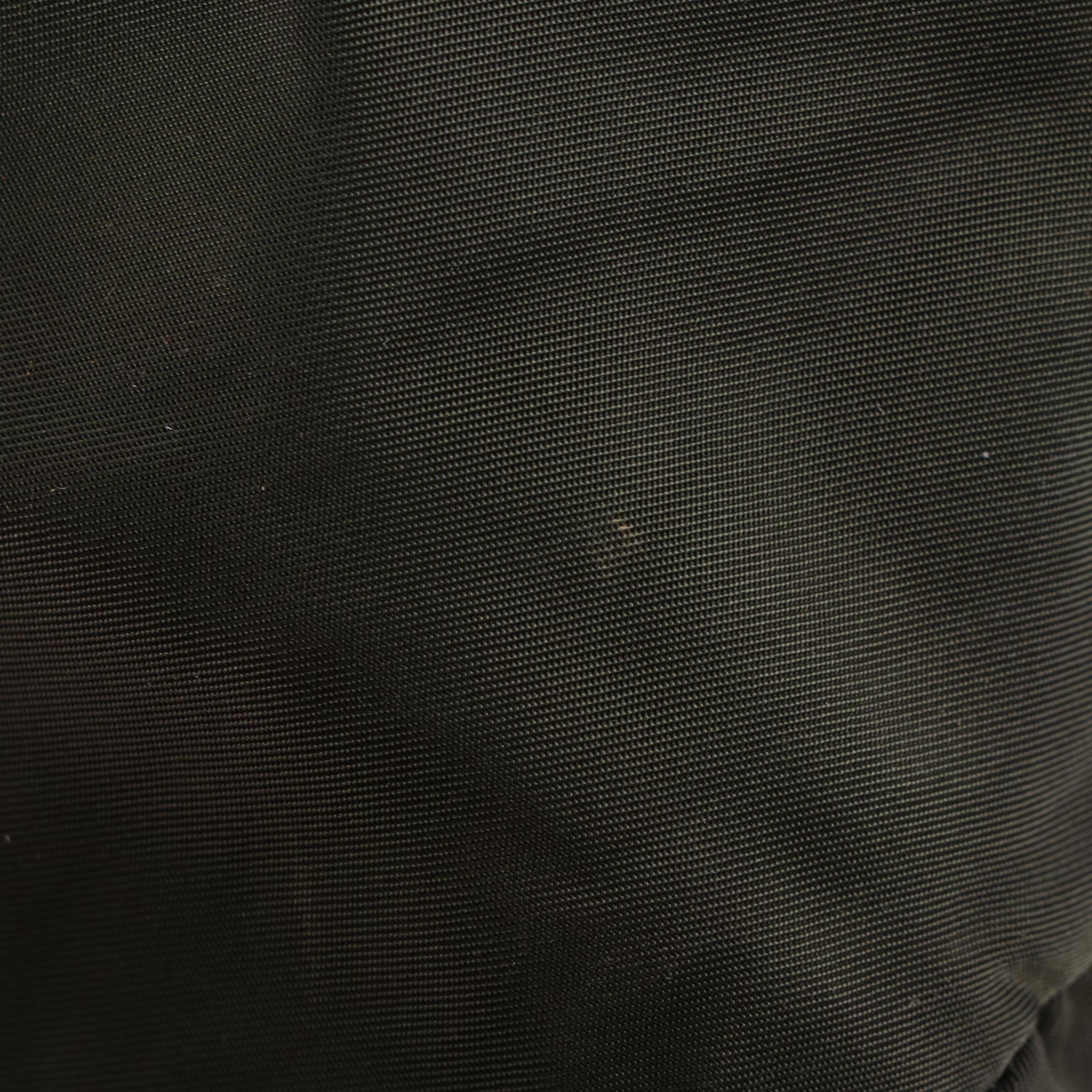 Prada Shoulder Bag in Dark Olive Tessuto Nylon