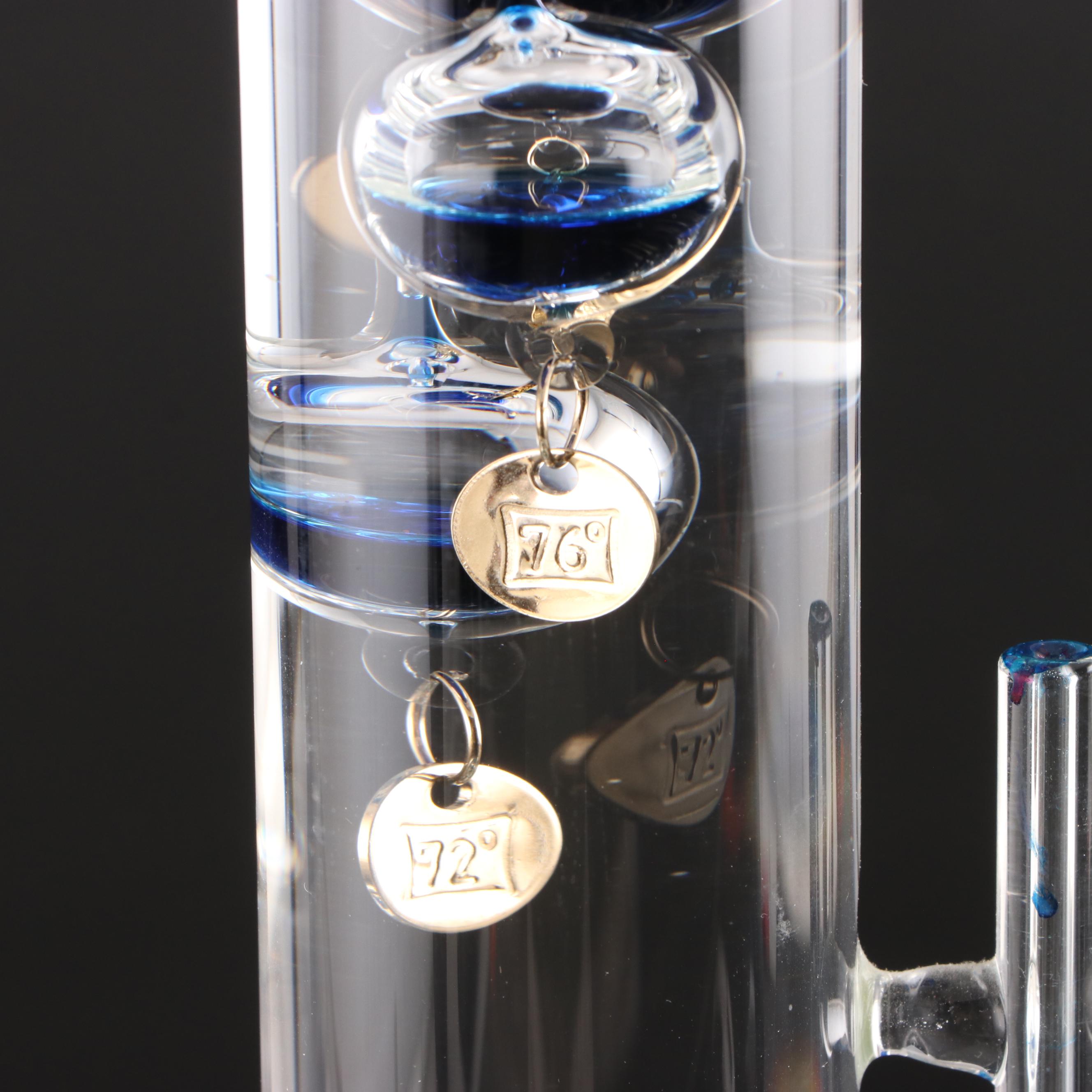 Galileo Glass Cylinder Thermometer EBTH