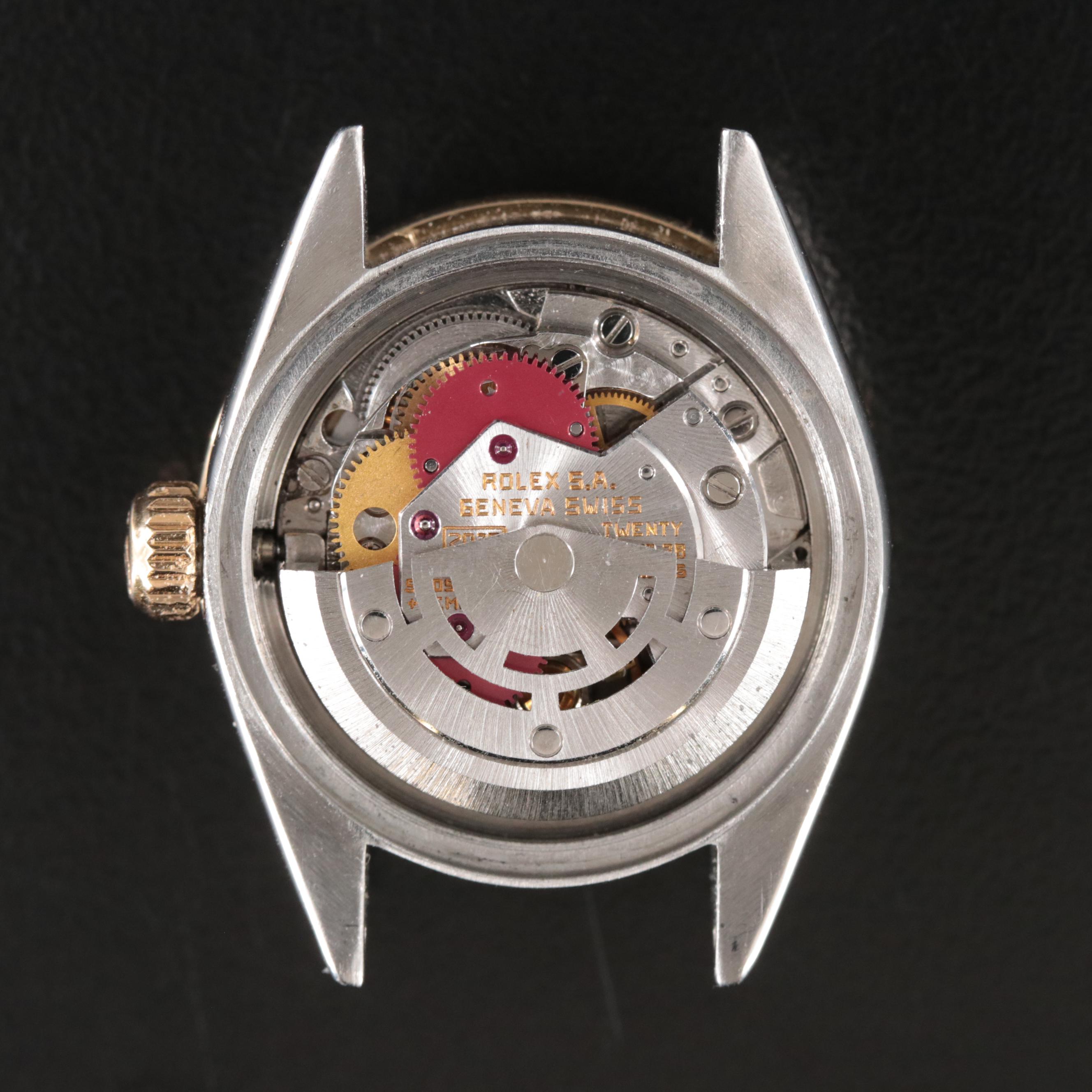 1980 Rolex Custom Diamond and Sapphire Datejust Watch