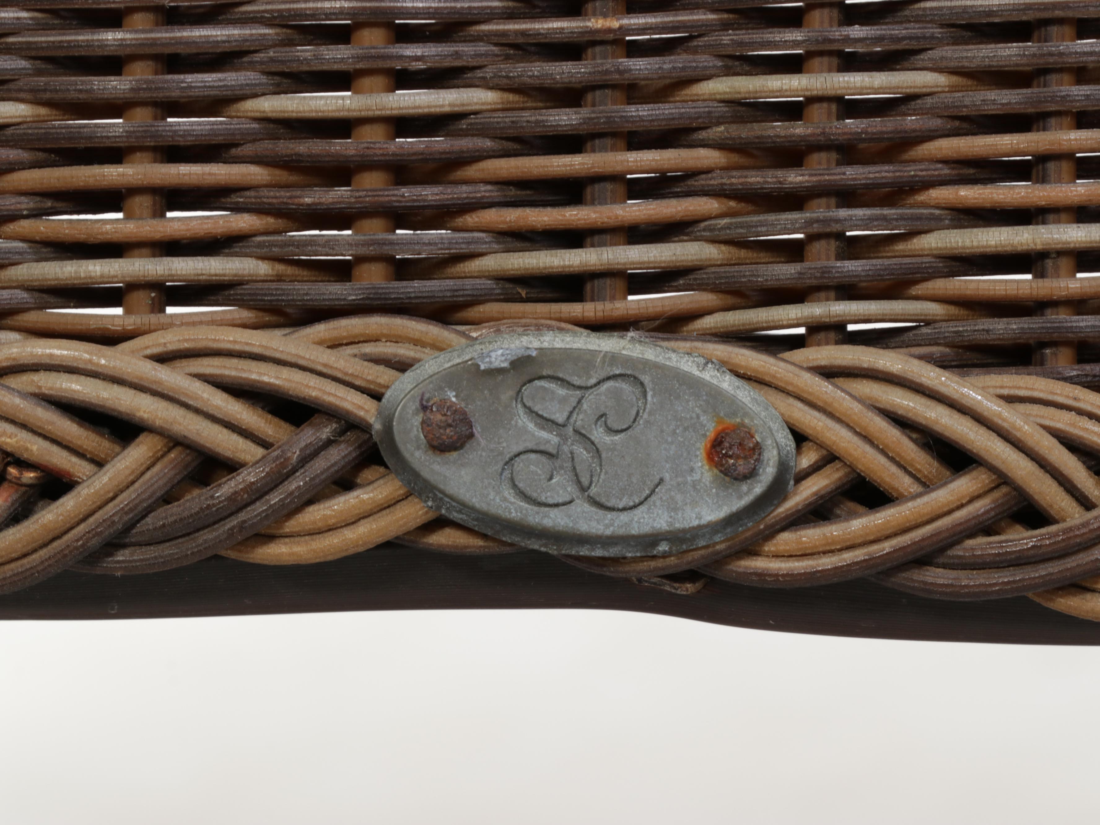 Summer Classics PE Rattan Patio Chairs with Two Cast Metal Accent Tables