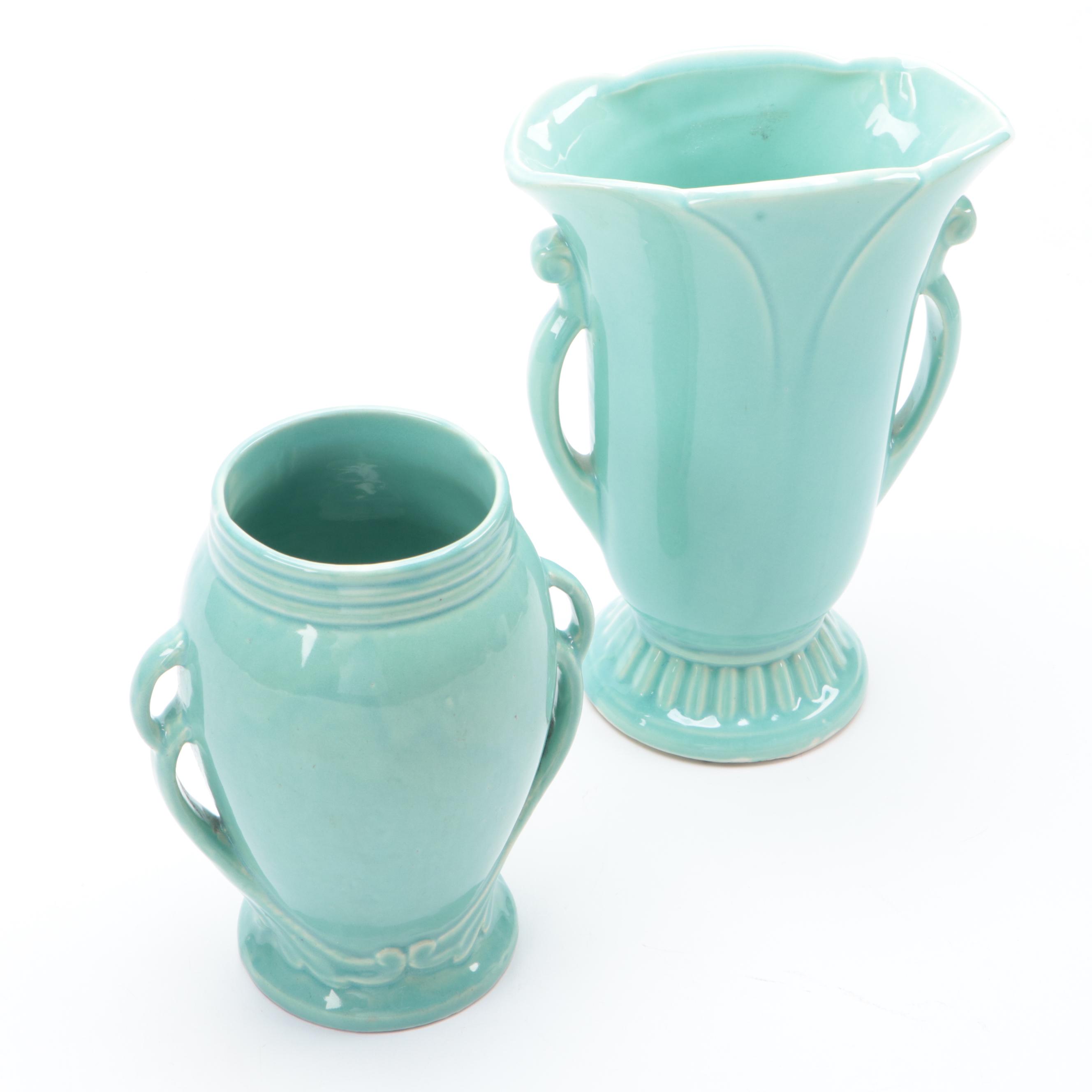 Art Deco Style Ceramic Vases