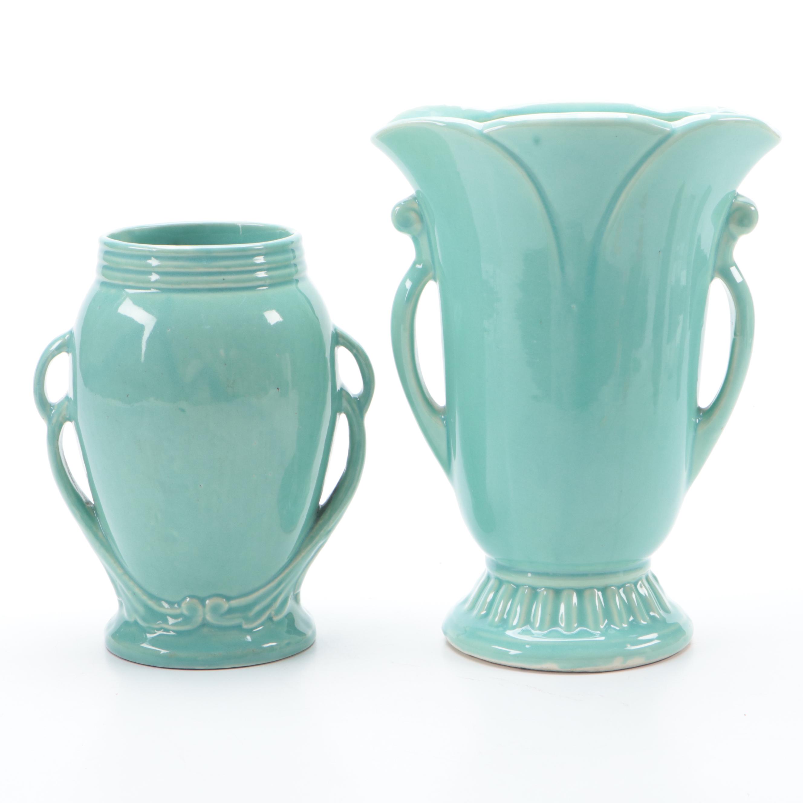 Art Deco Style Ceramic Vases