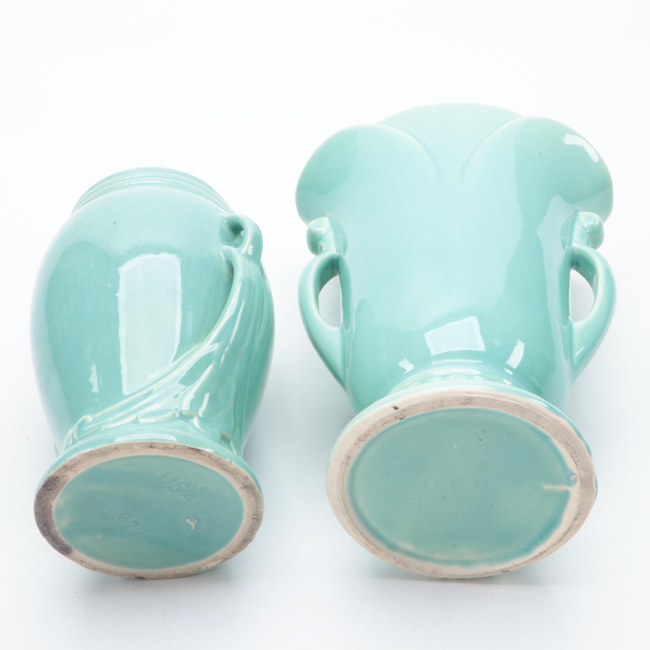 Art Deco Style Ceramic Vases