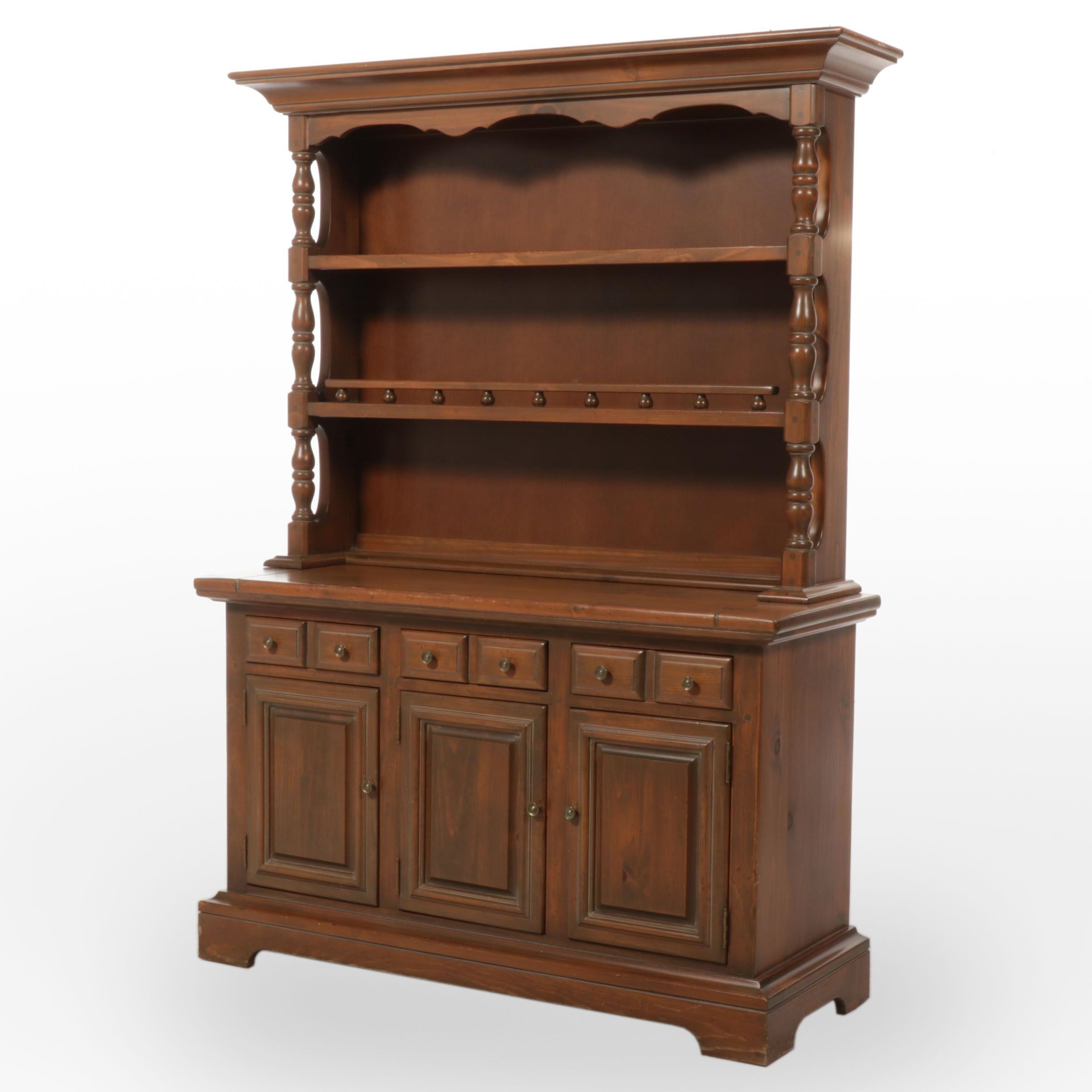 Kling American Colonial Style Pine Cupboard
